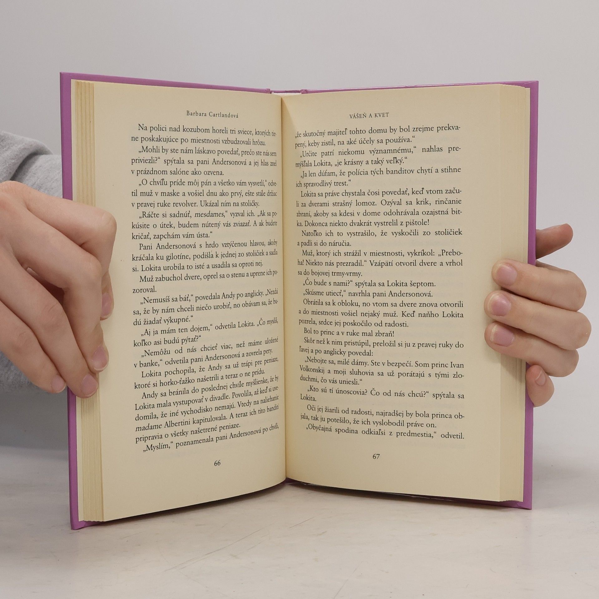 Barbara Cartland Vášeň a kvet