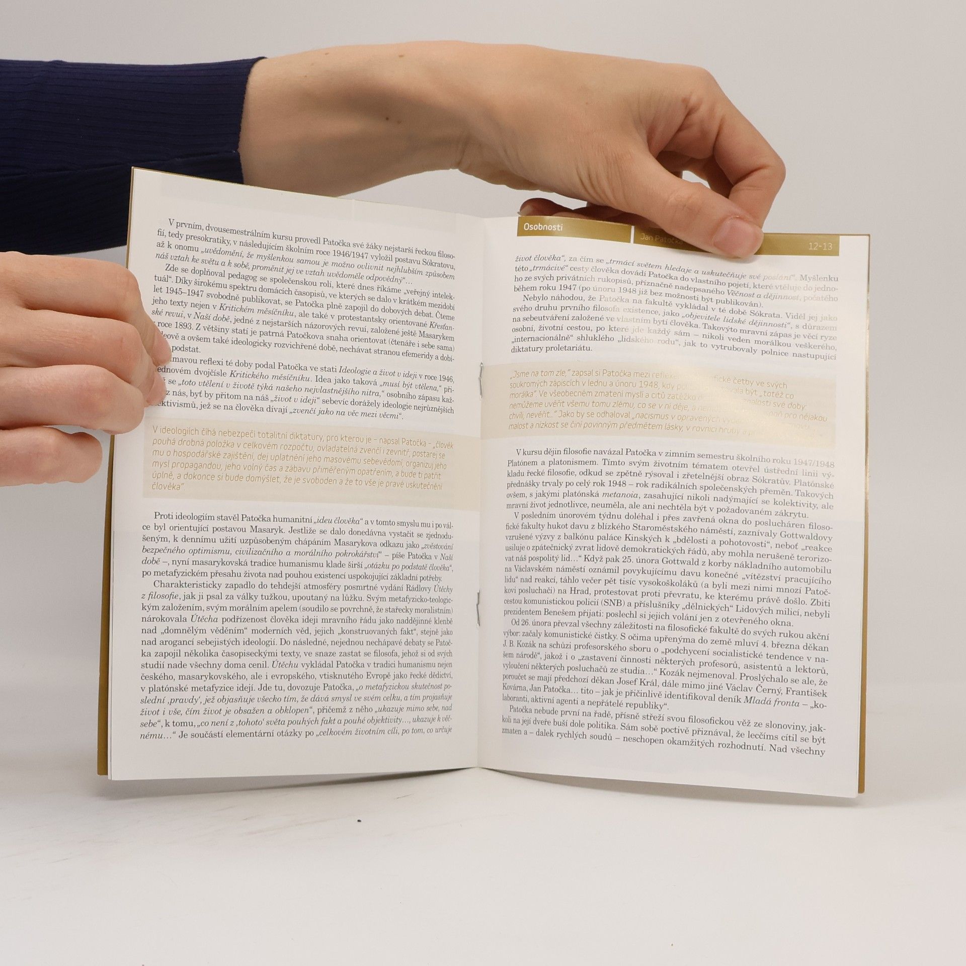 Various authors Jan Patočka. Věda kolem nás. Osobnosti. 67