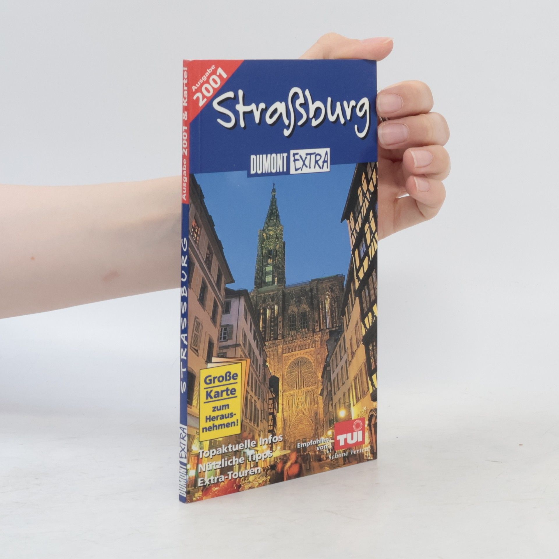 Susanne Tschirner DuMont Extra: Straßburg - Ausgabe 2001 & Karte!