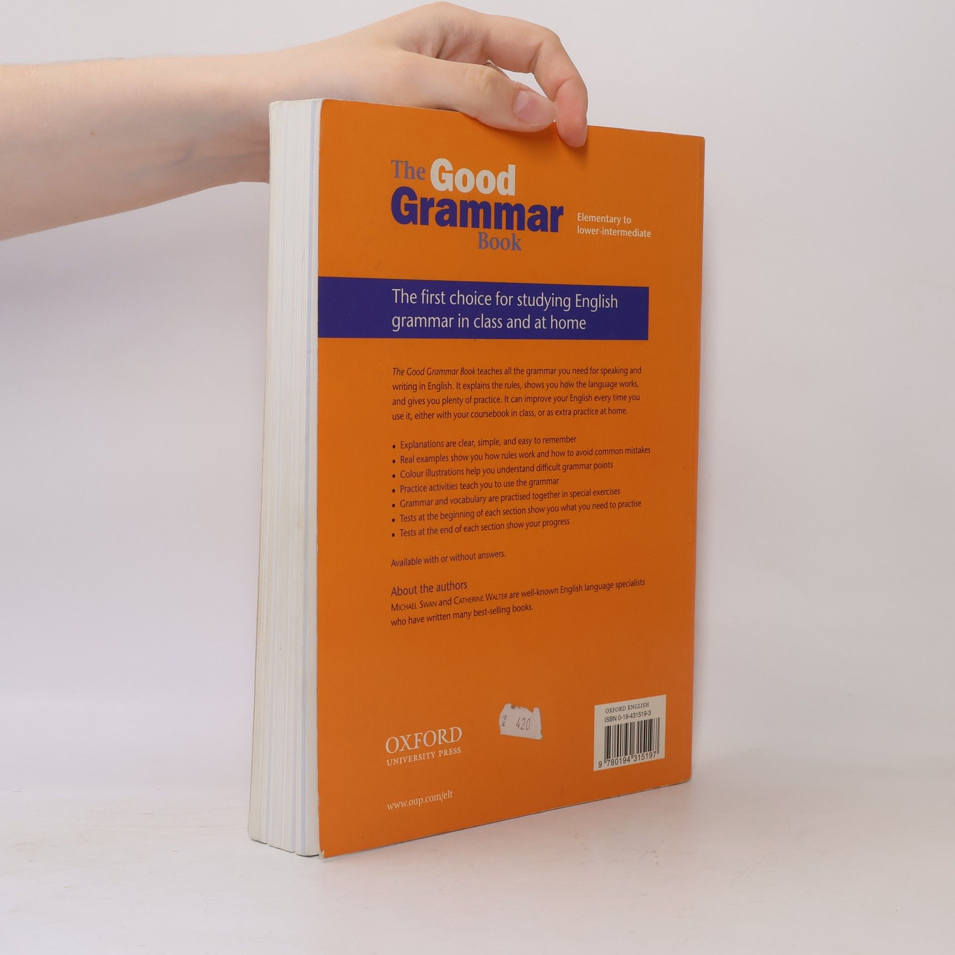 Michael Swam The Good grammar book with answers
