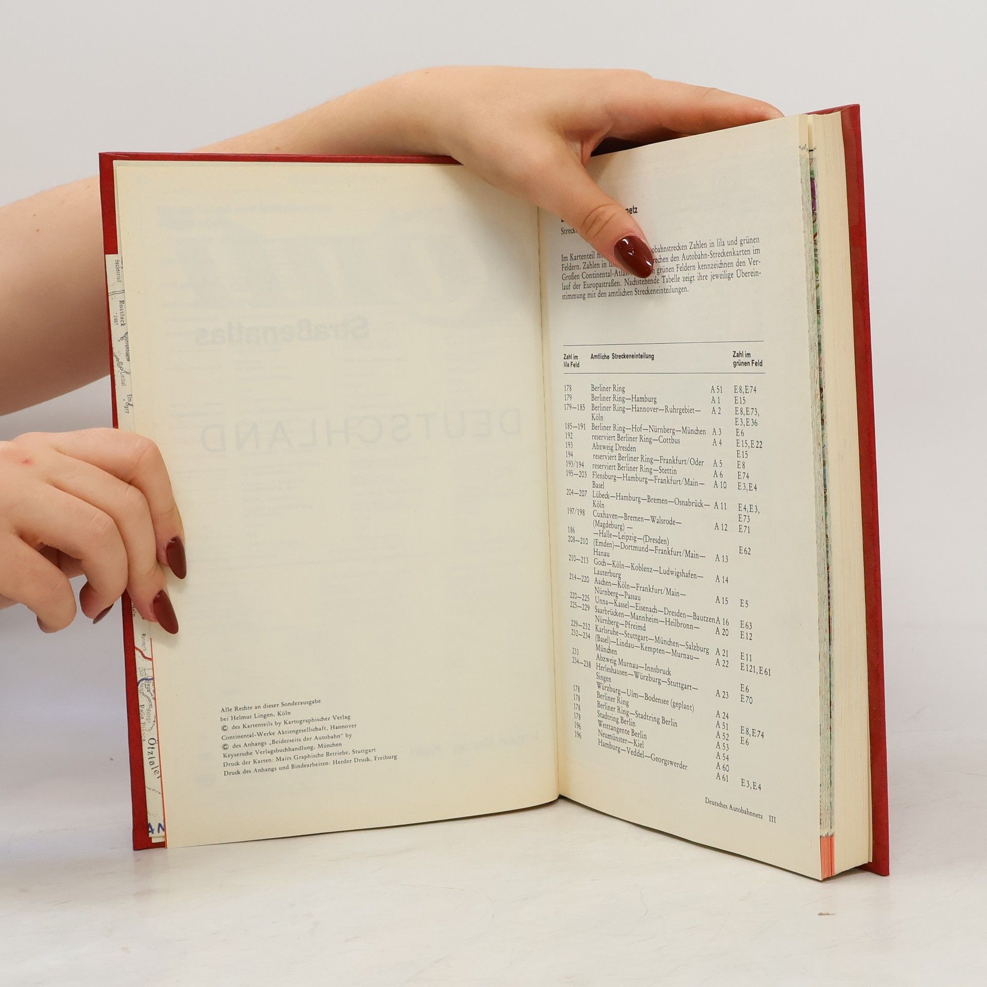 Various authors Conti Strassen Atlas