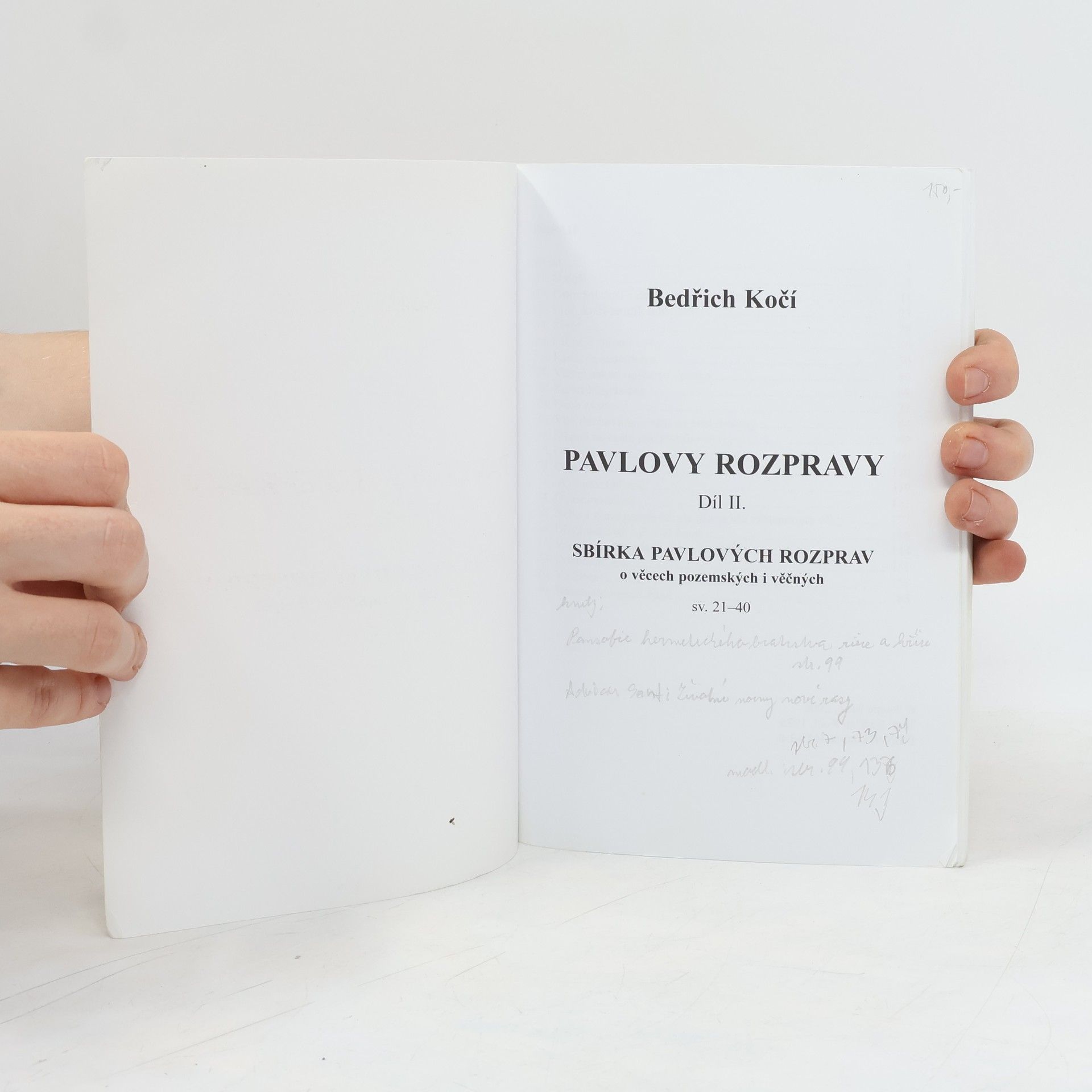 Bedřich Kočí Pavlovy rozpravy 2.díl
