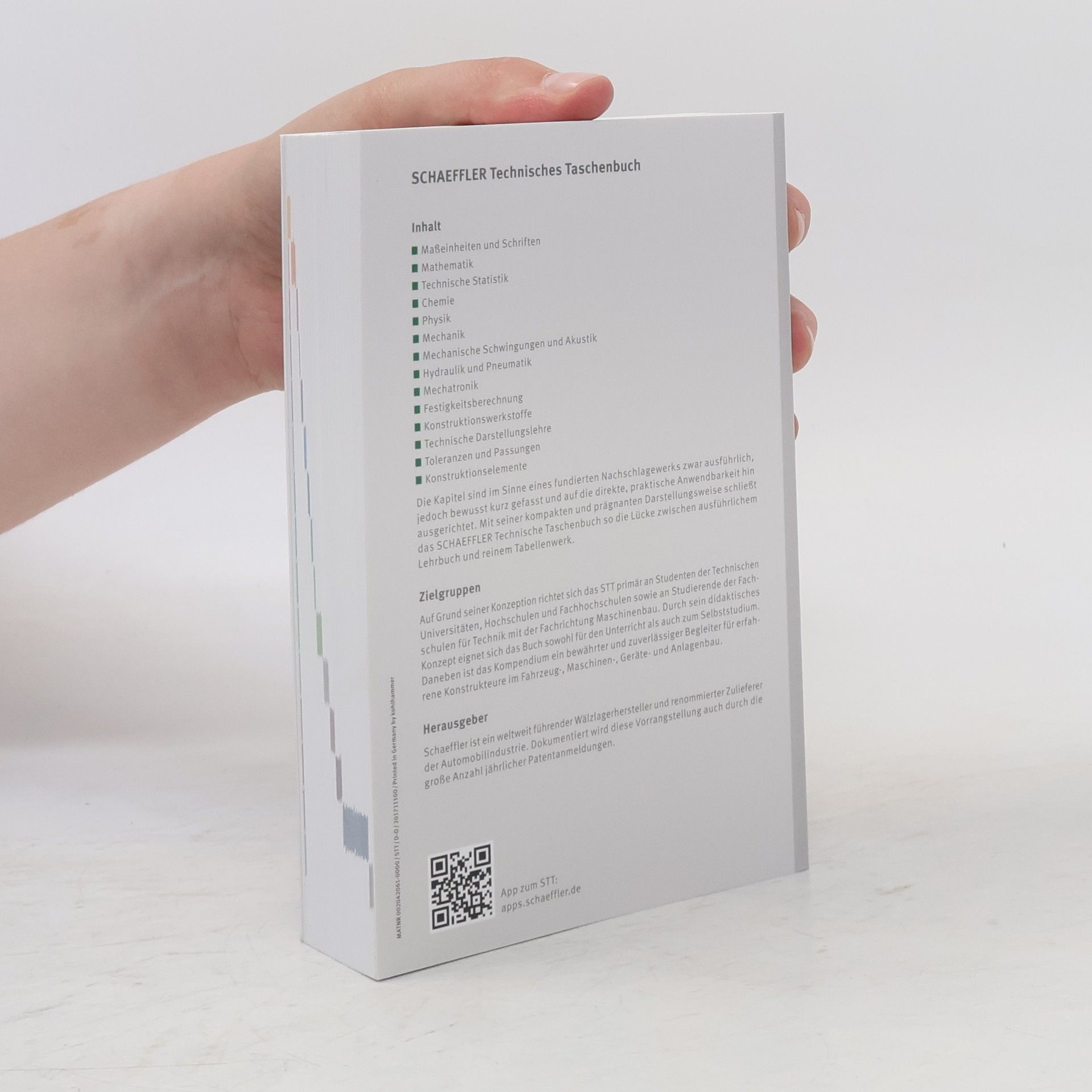 Kolektiv autorů Technisches Taschenbuch