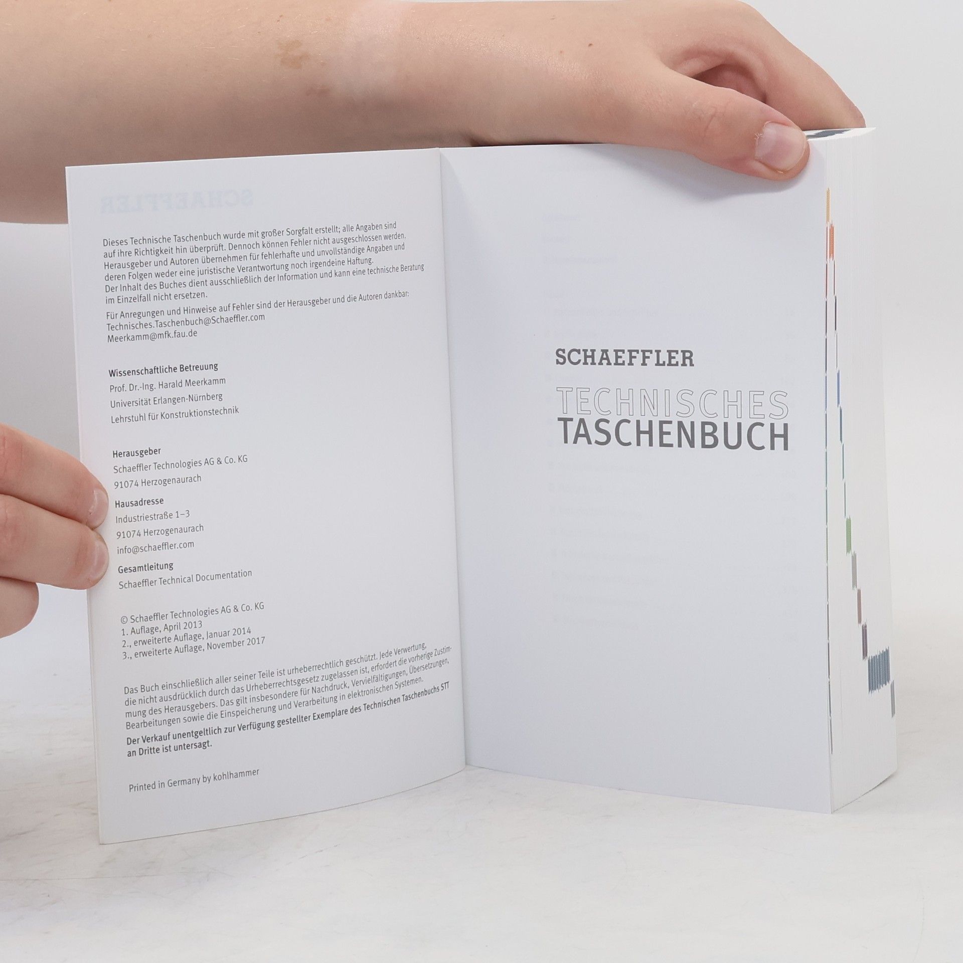 Kolektiv autorů Technisches Taschenbuch