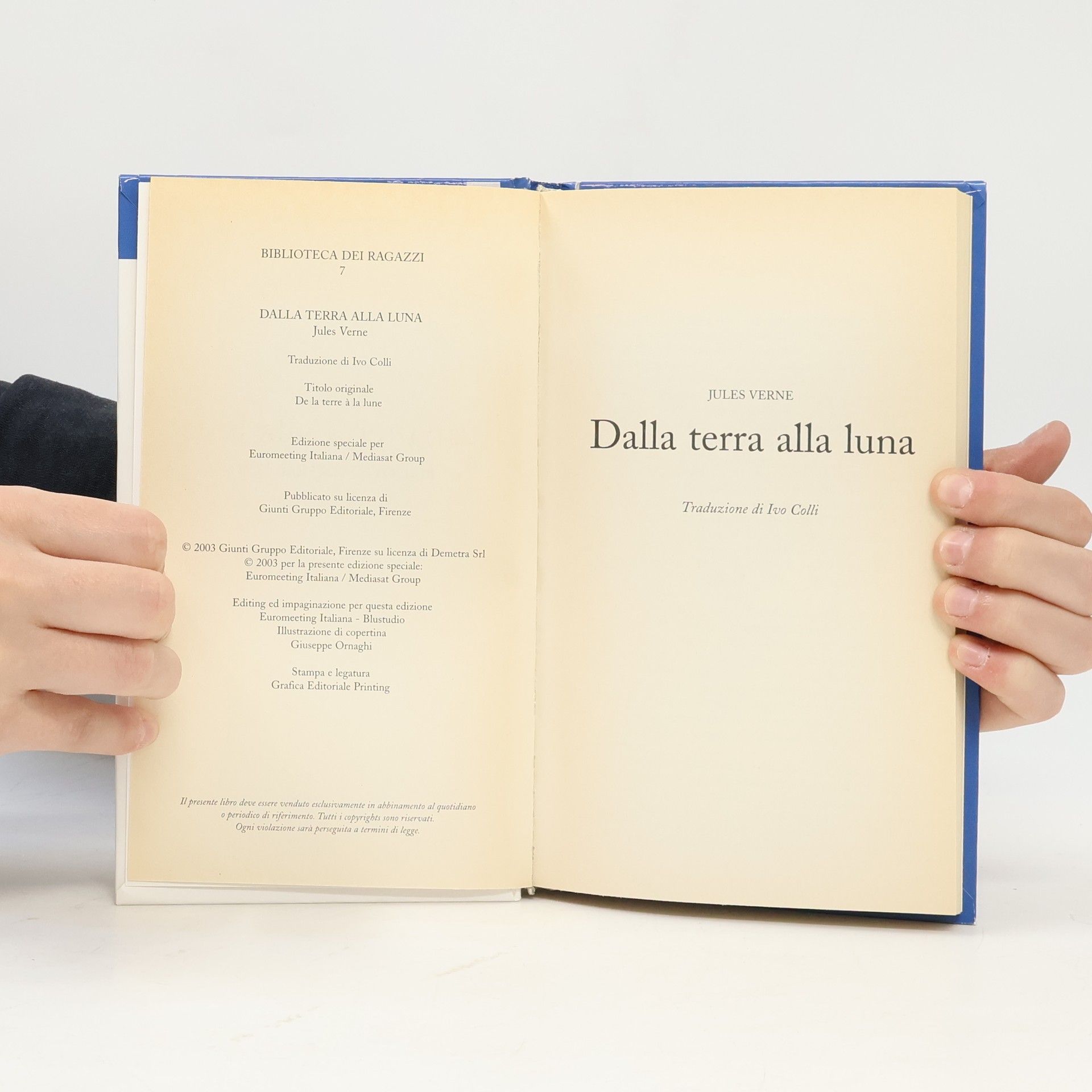Jules Verne Dalla terra alla luna