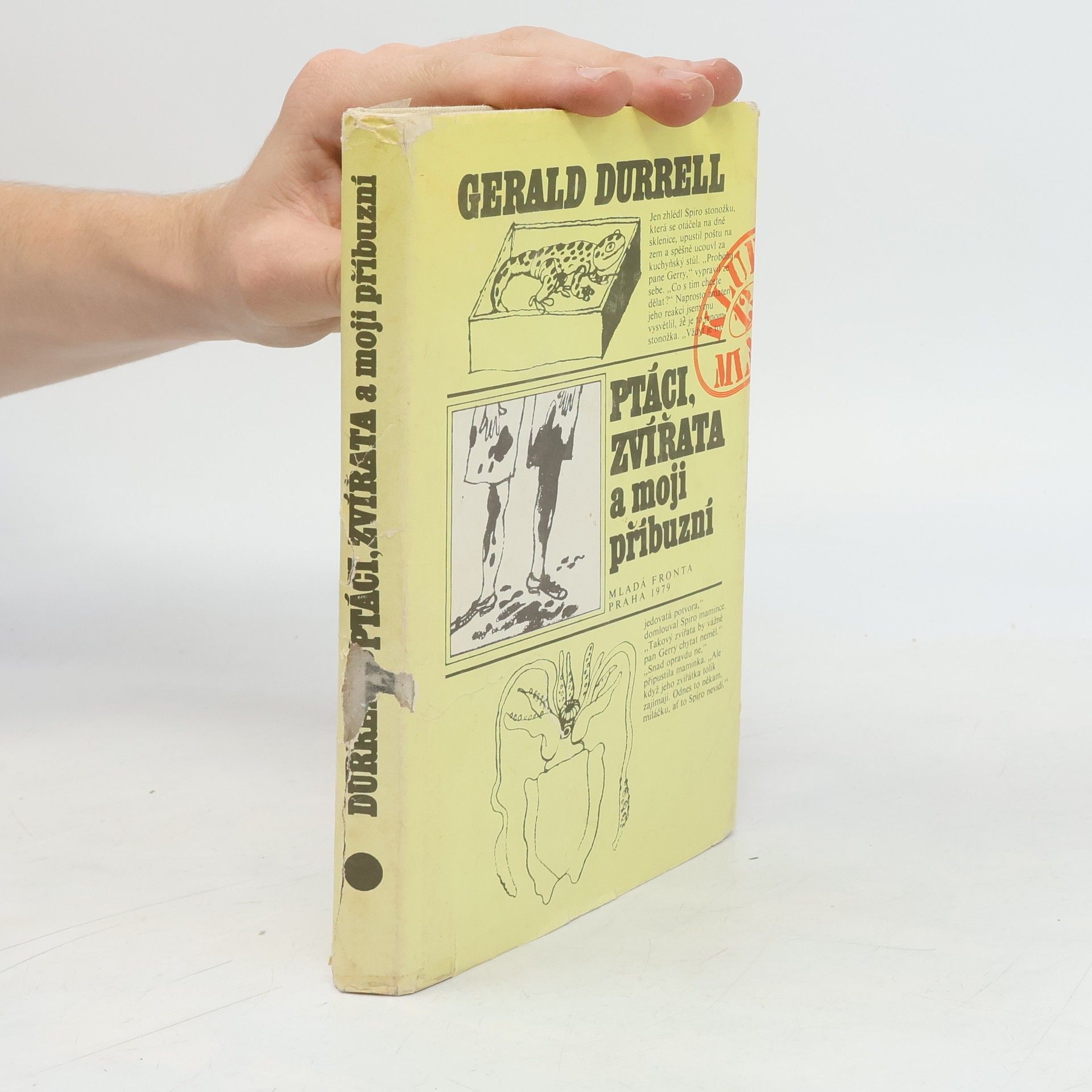 Gerald Durrell Ptáci, zvířata a moji příbuzní