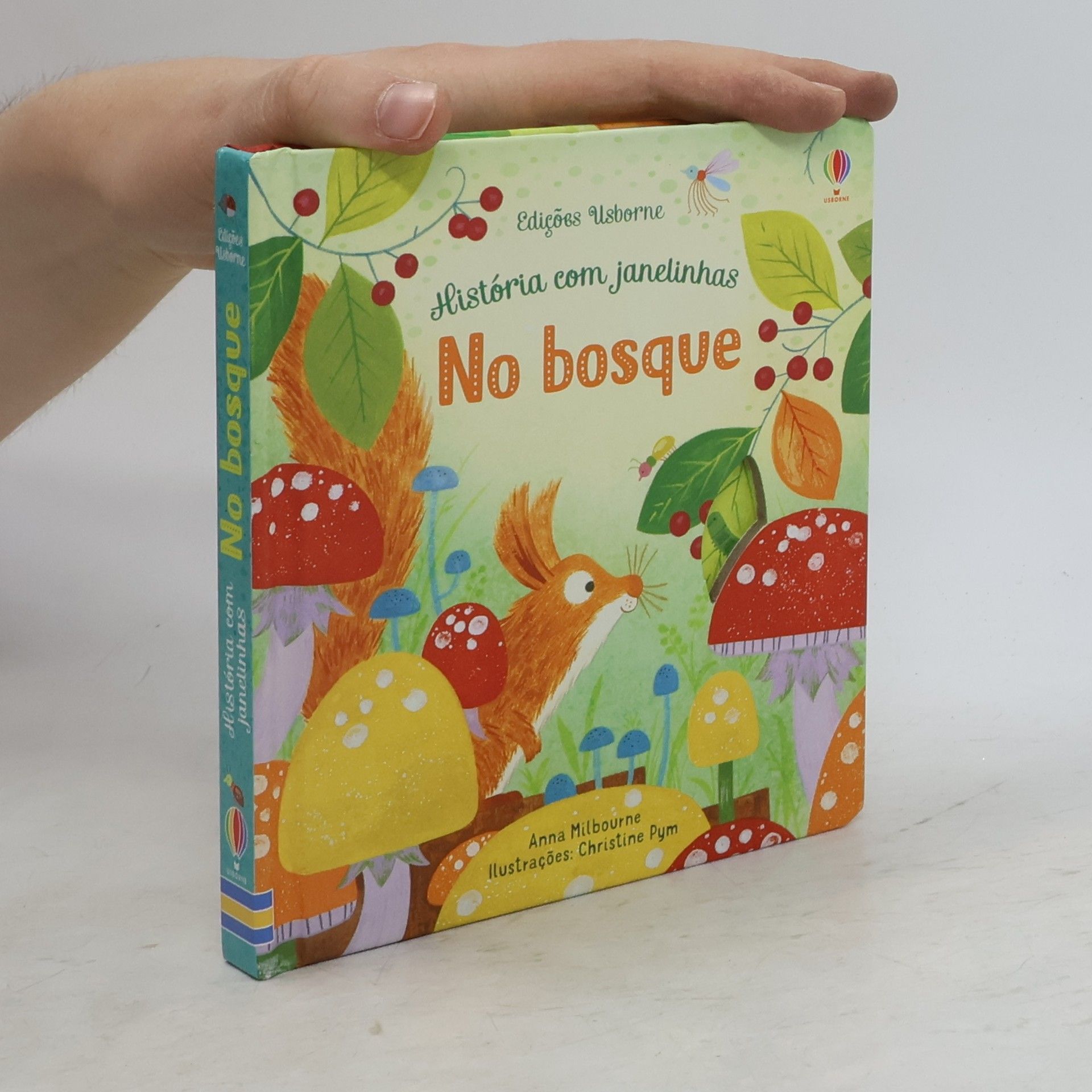 Anna Milbourne No bosque - História com janelinhas