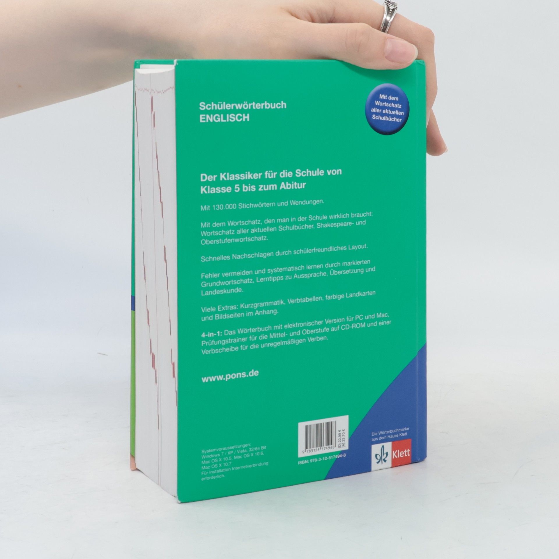 Autorenkollektiv Schülerwörterbuch ENGLISCH