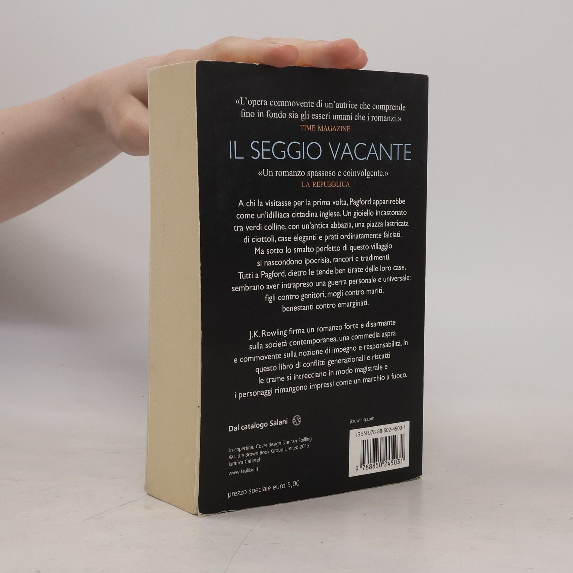 J. K. Rowling Il seggio vacante