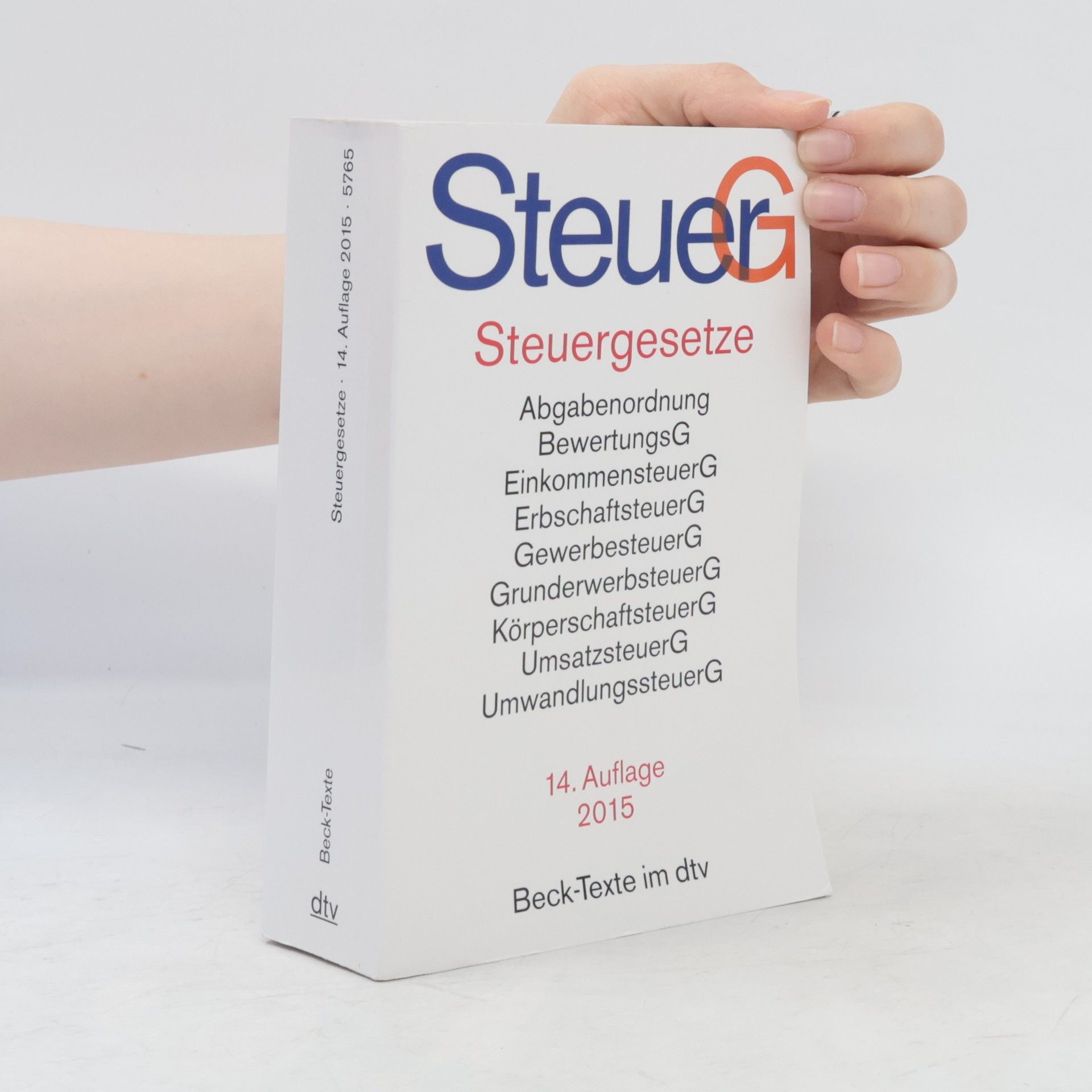 Autorenkollektiv Steuergesetze (SteuerG)