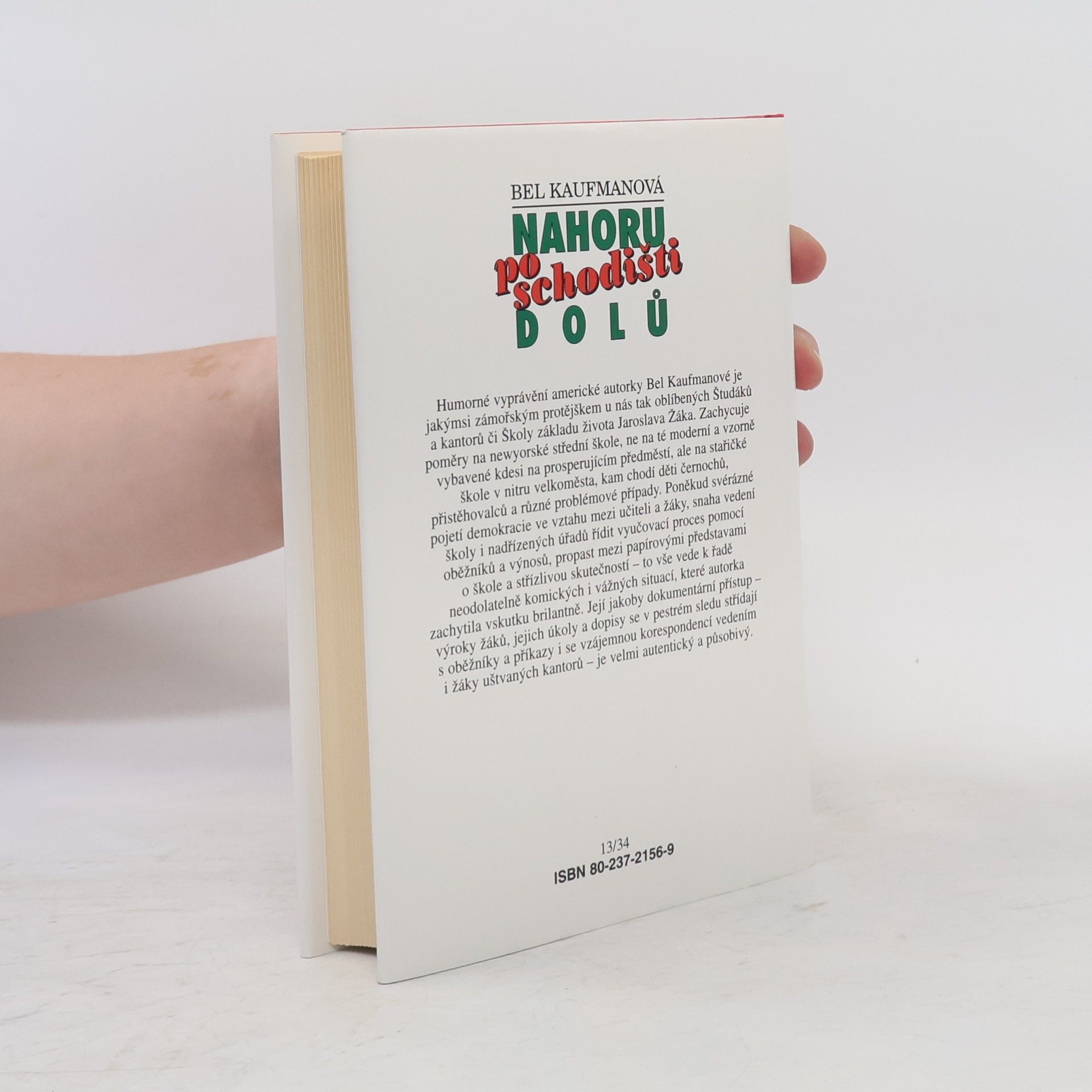 Bel Kaufman Nahoru po schodišti dolů