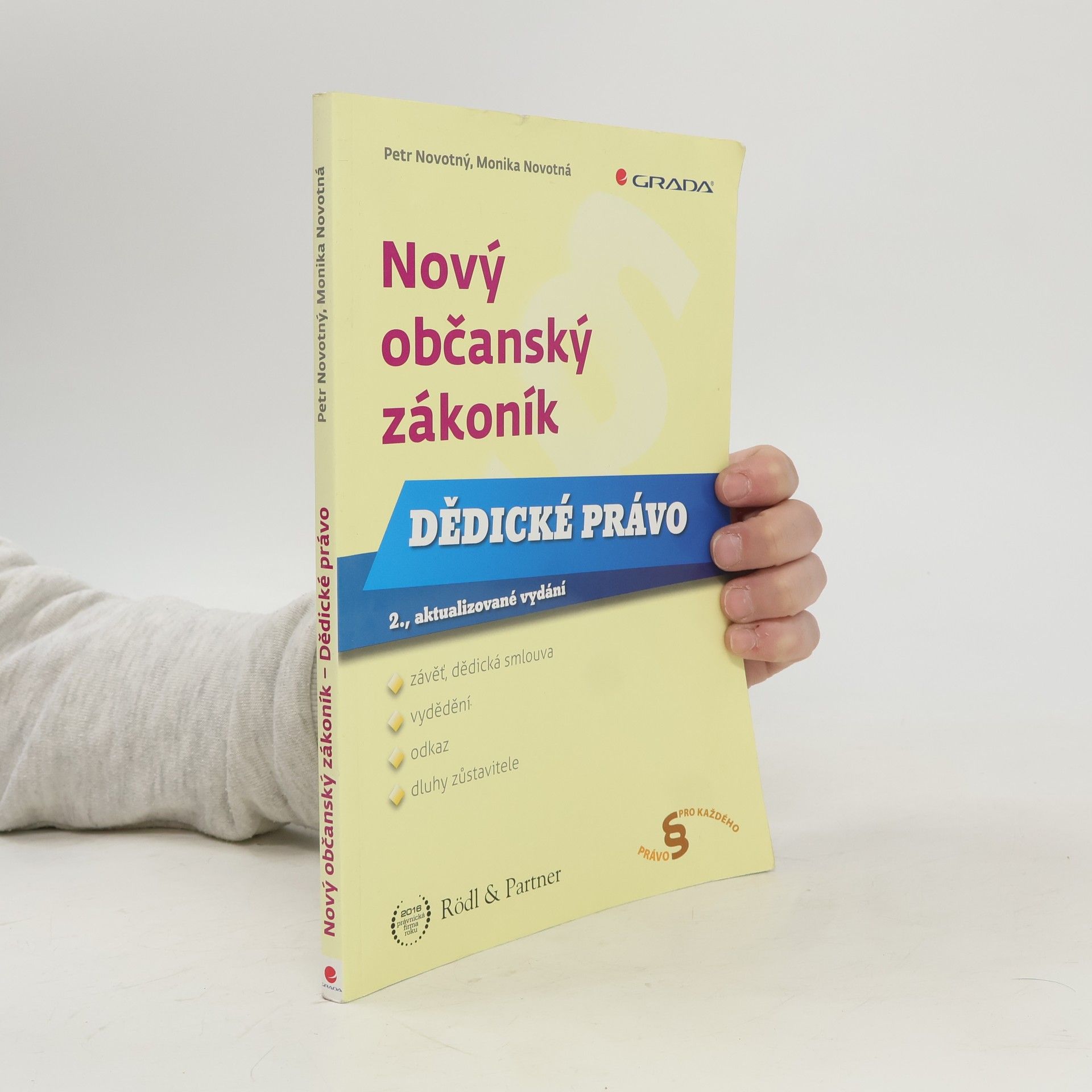 Monika Novotná Nový občanský zákoník - Dědické právo