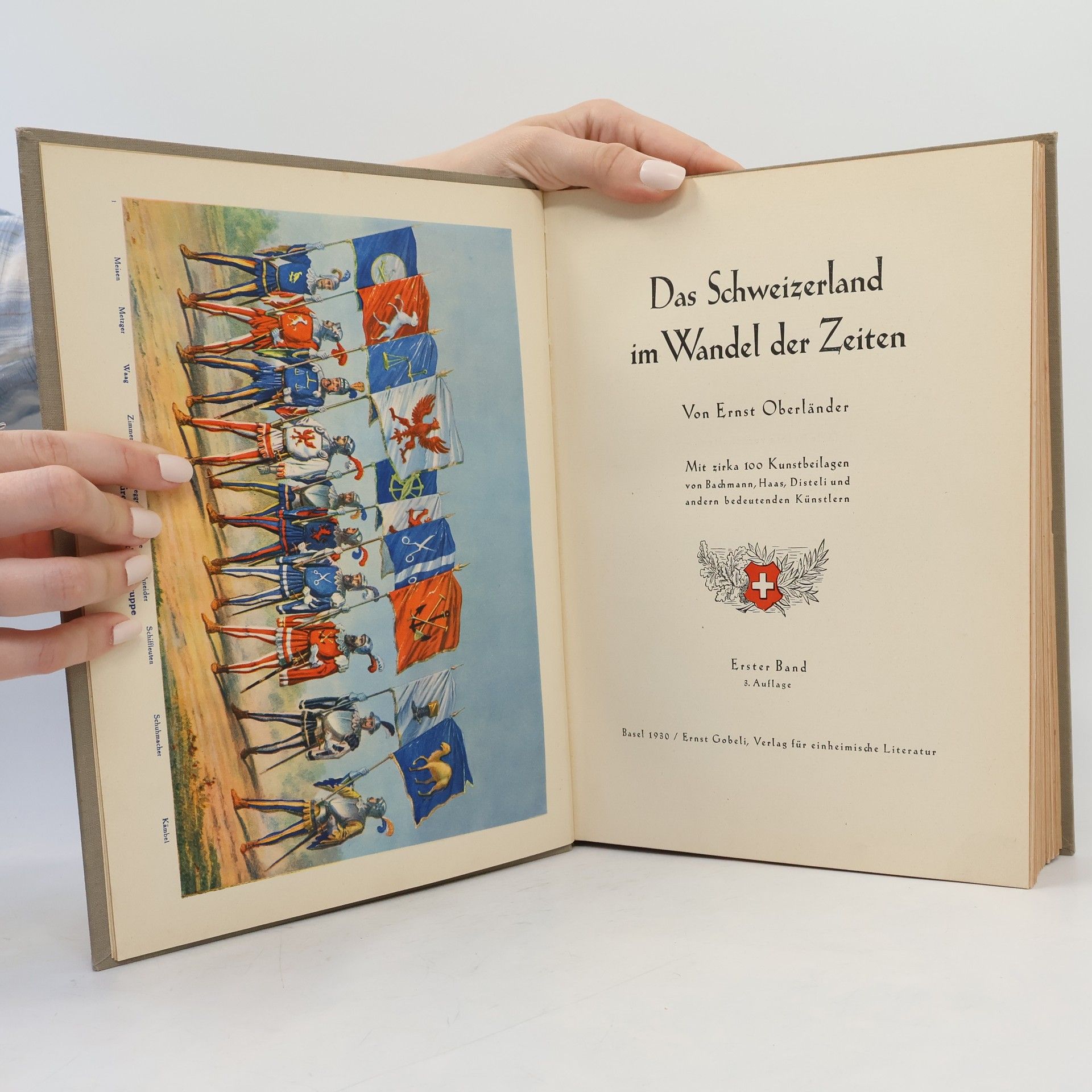 Ernst Oberländer Das Schweizerland im Wandel der Zeiten 1