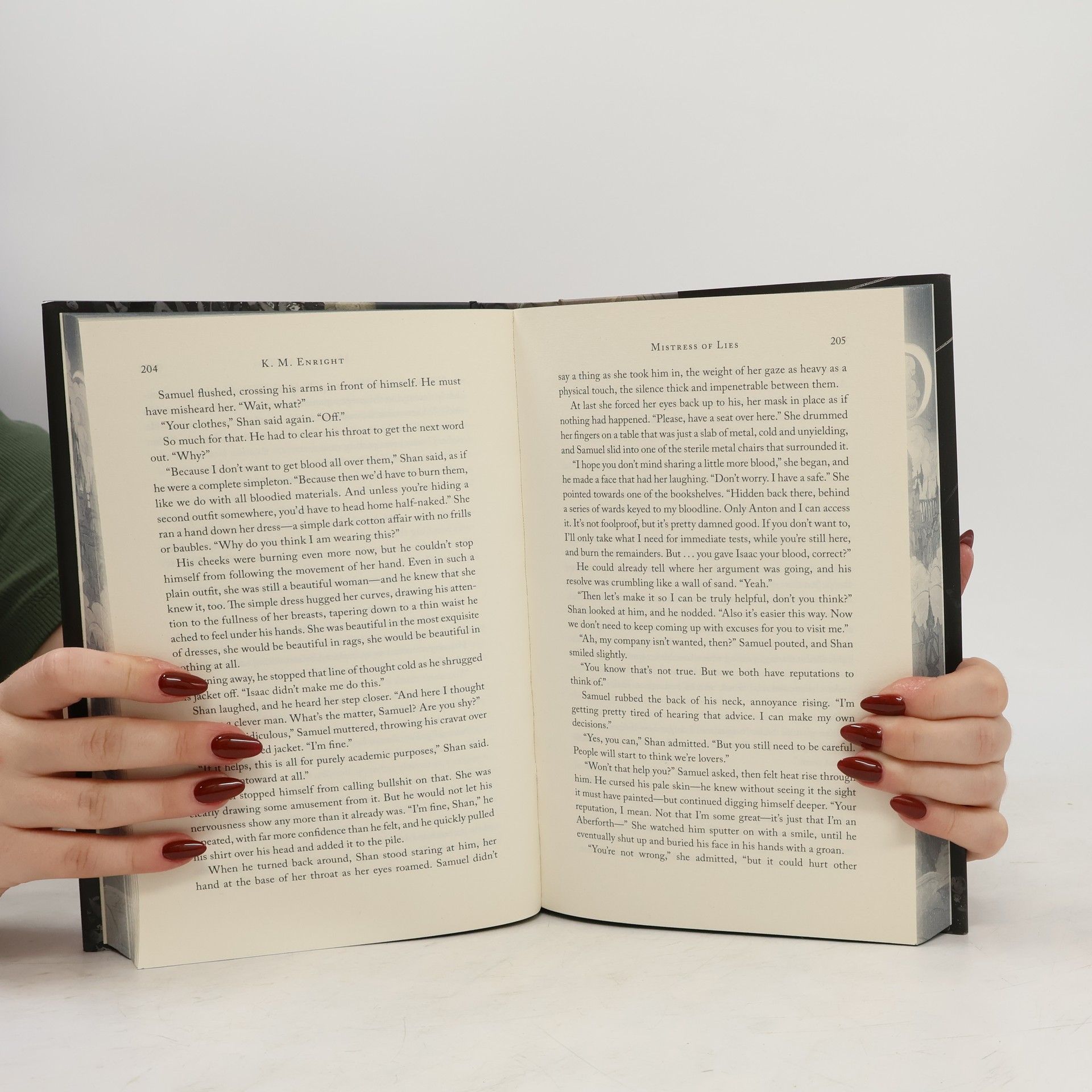K. M. Enright Mistress of Lies