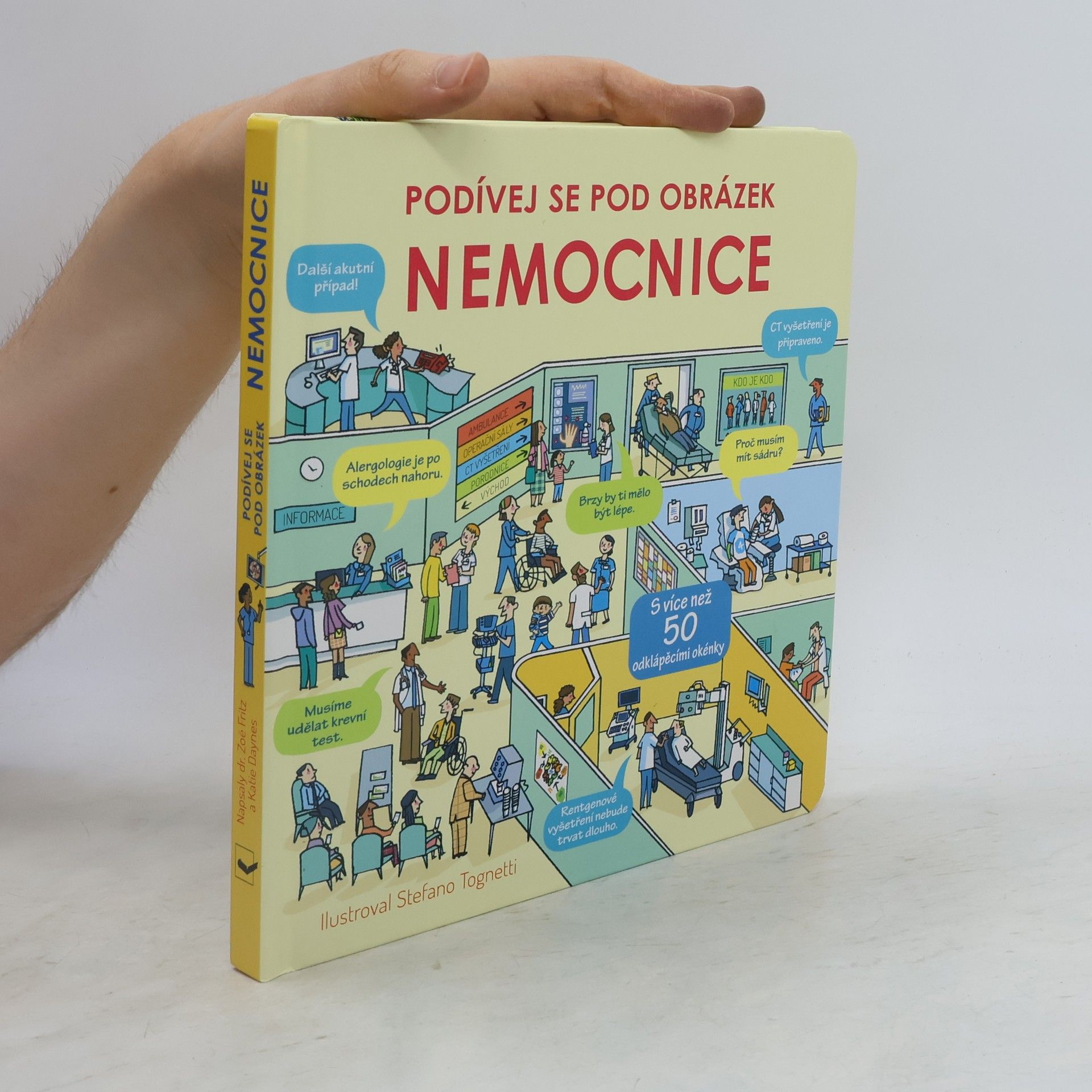 Katie Daynes Nemocnice - Podívej se pod obrázek