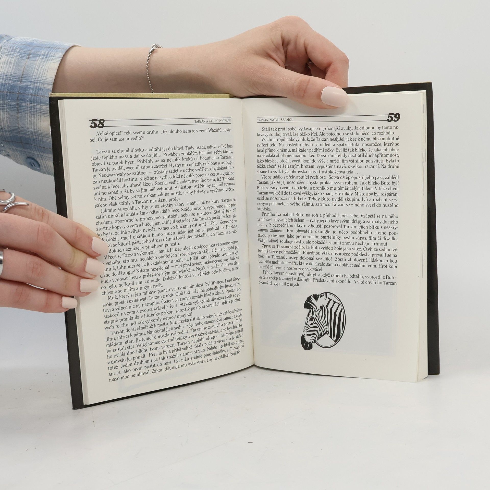 Edgar Burroughs Tarzan a klenoty Oparu 5