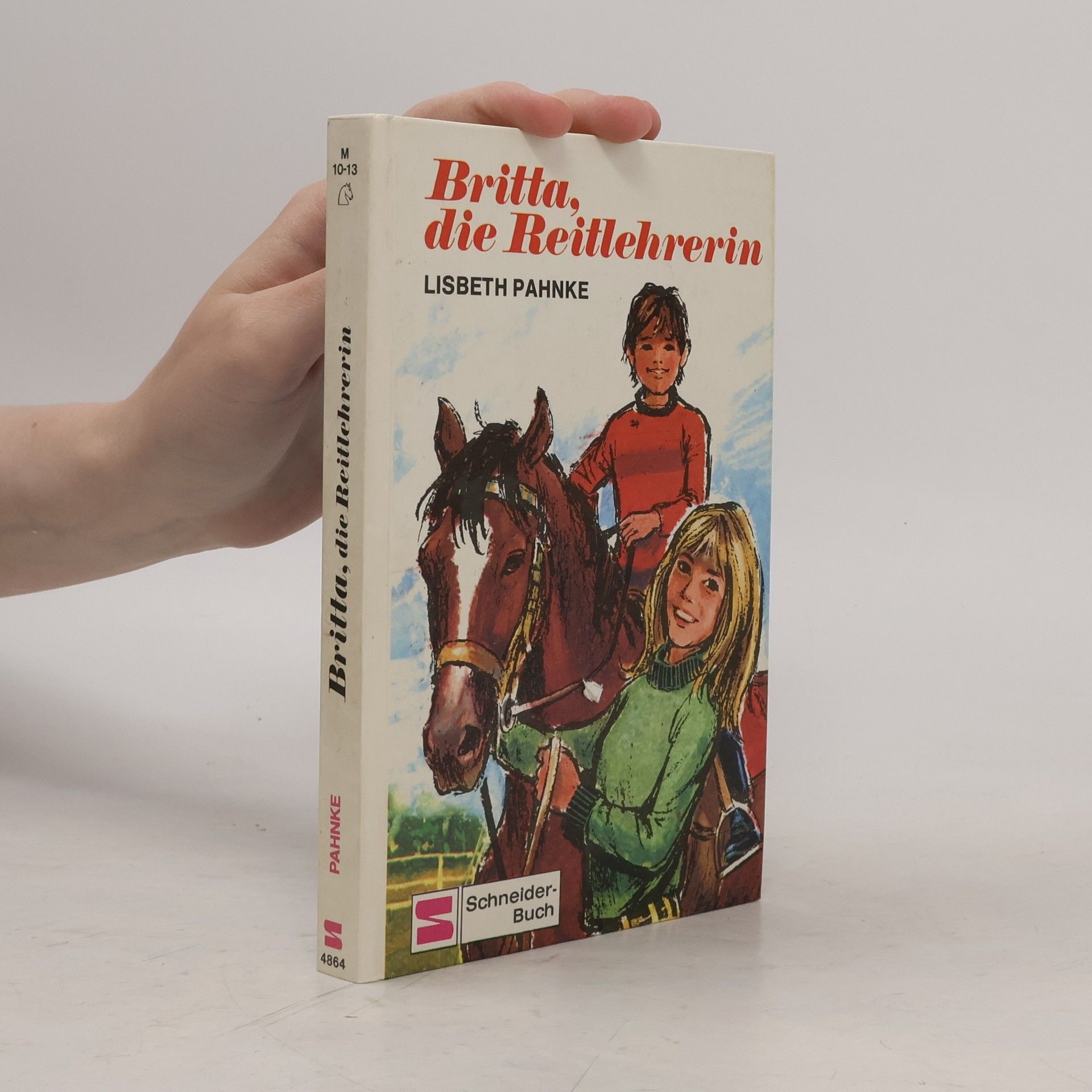 Lisbeth Pahnke Britta, die Reitlehrerin