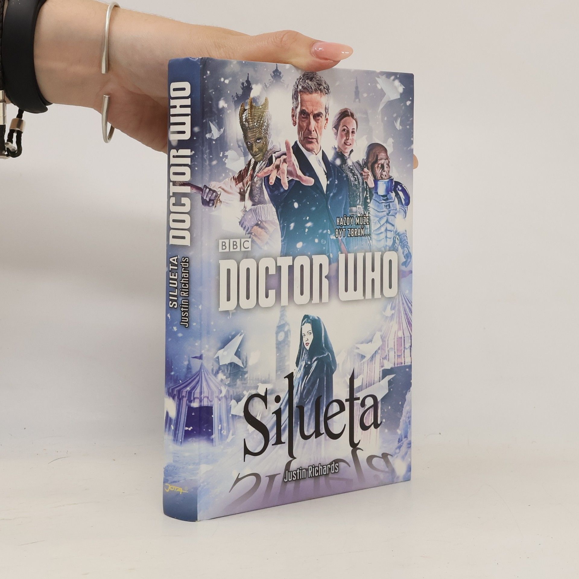 Justin Richards Doctor Who. Silueta