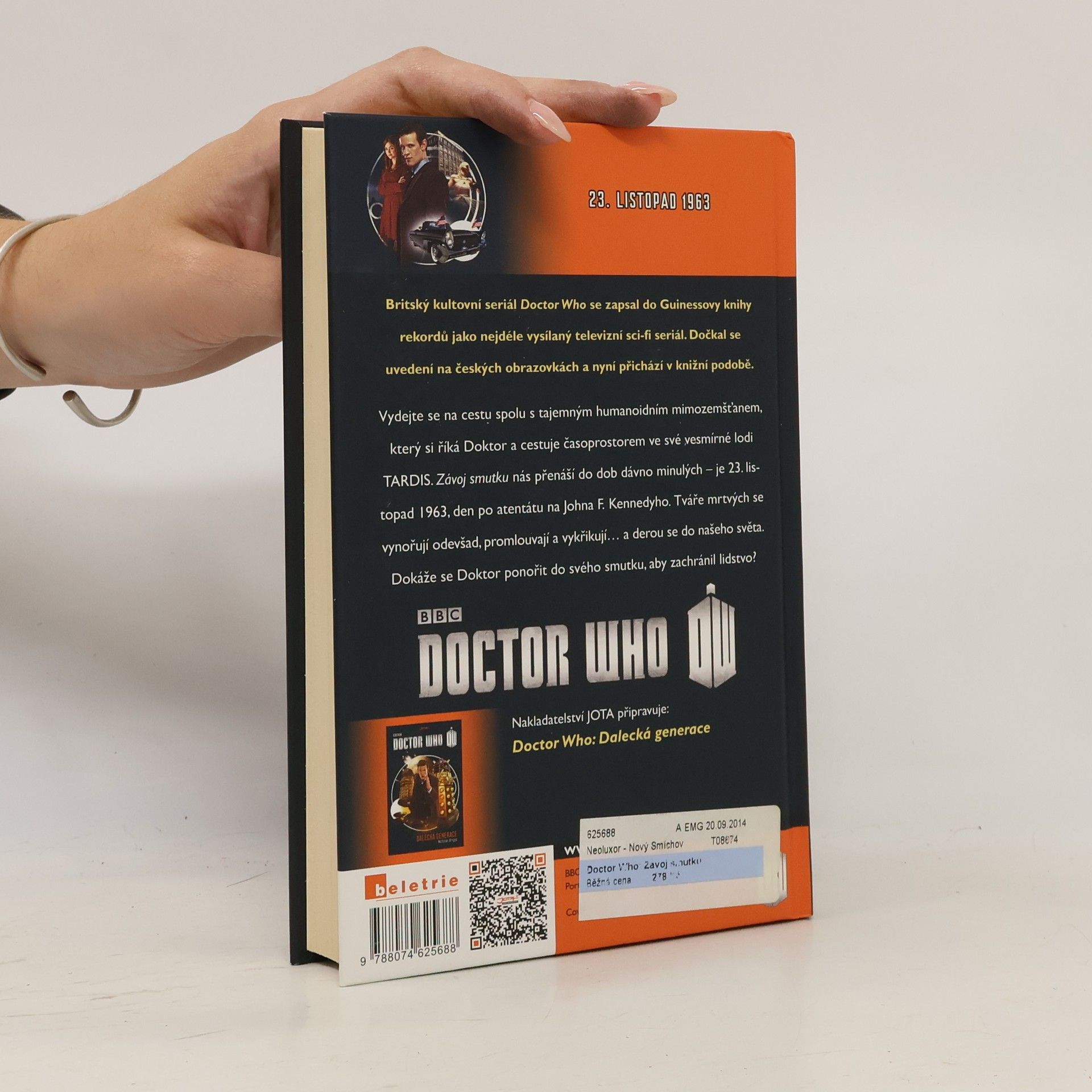 Tommy Donbavand Doctor Who. Závoj smutku