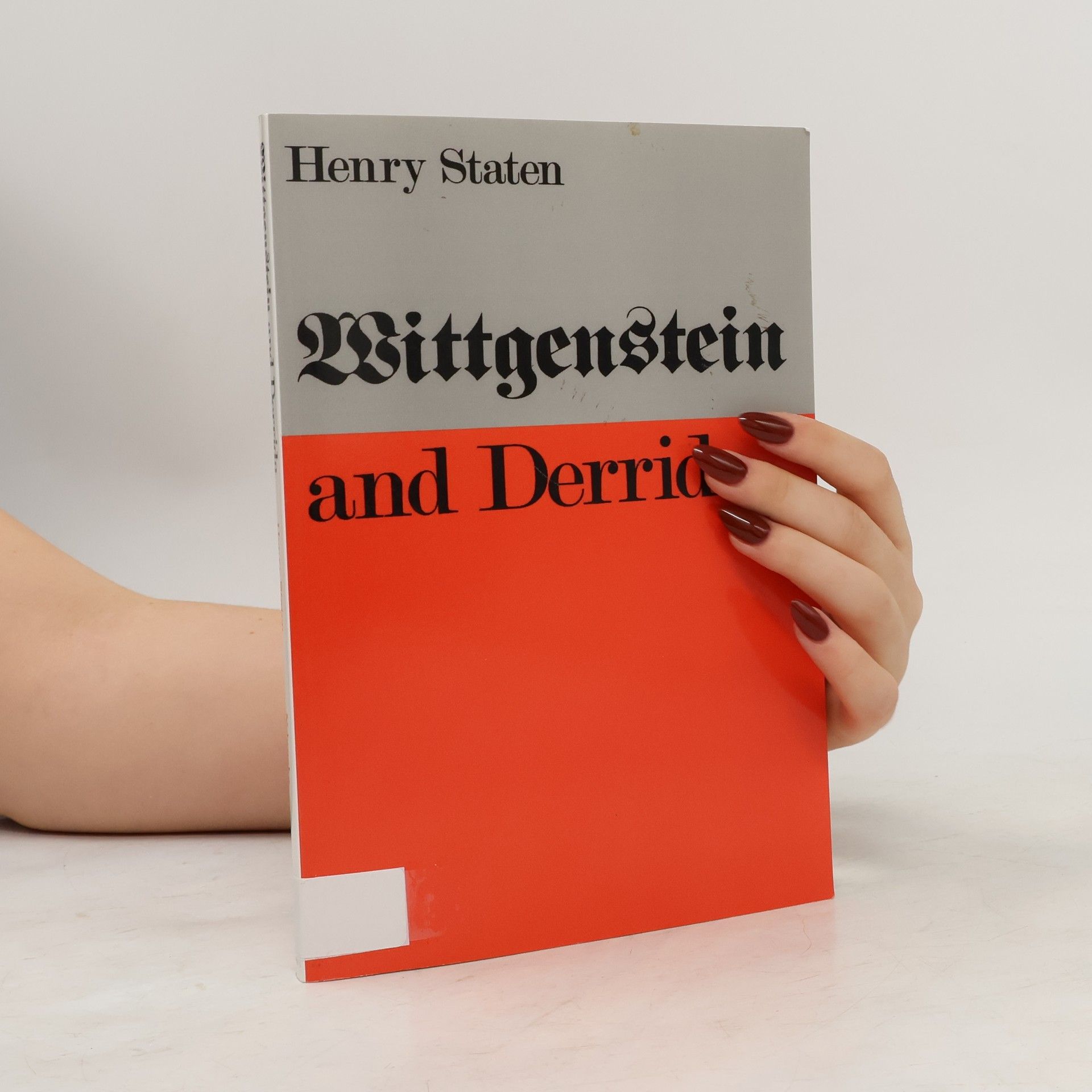Henry Staten Wittgenstein and Derrida