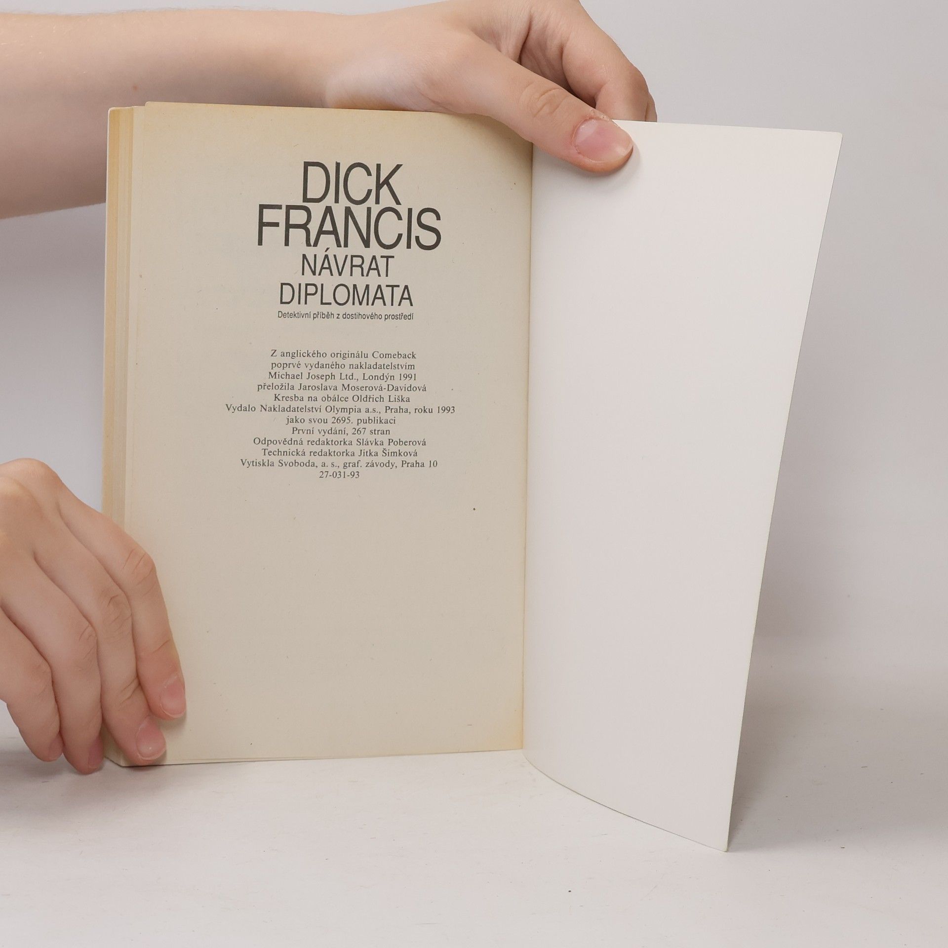 Dick Francis Návrat diplomata