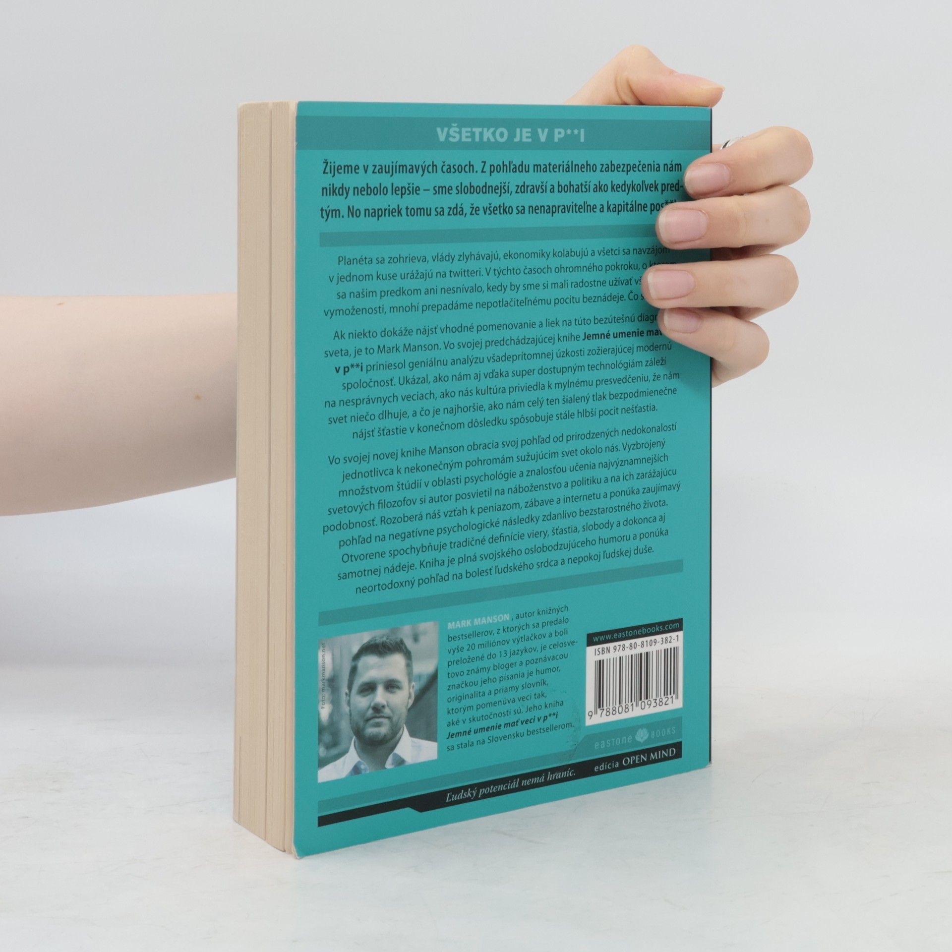 Mark Manson Všetko je v p**i