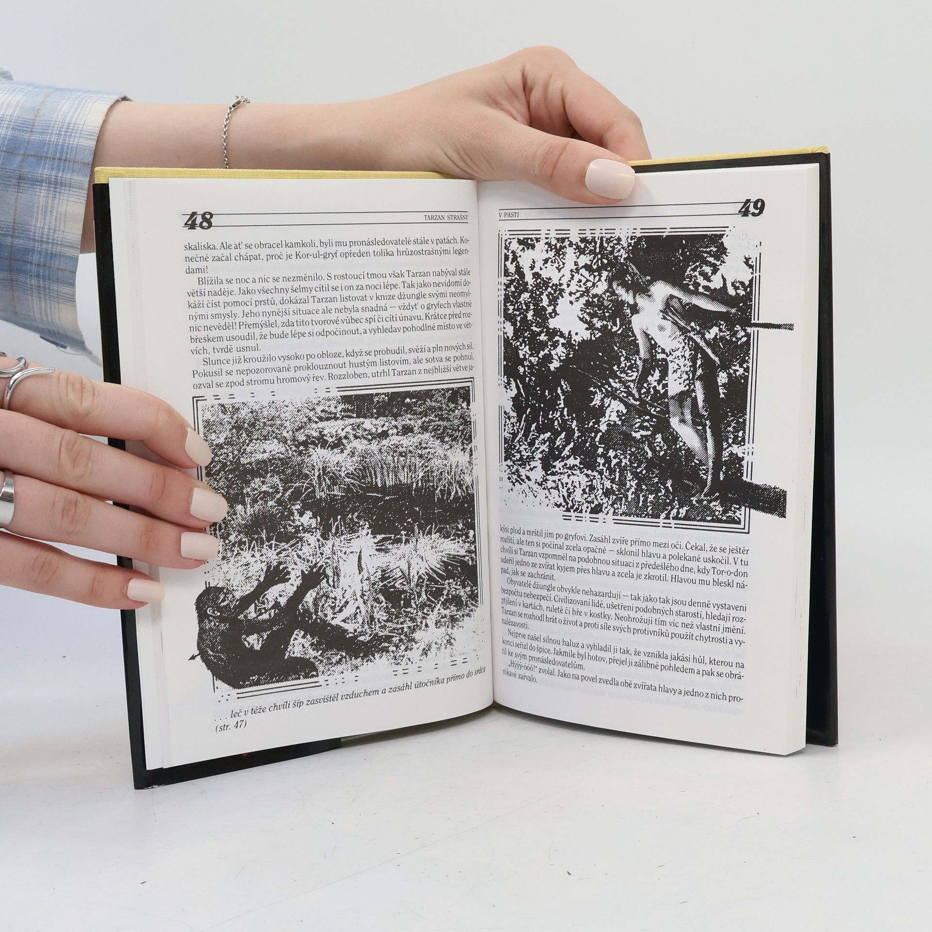 Edgar Rice Burroughs Tarzan strašný
