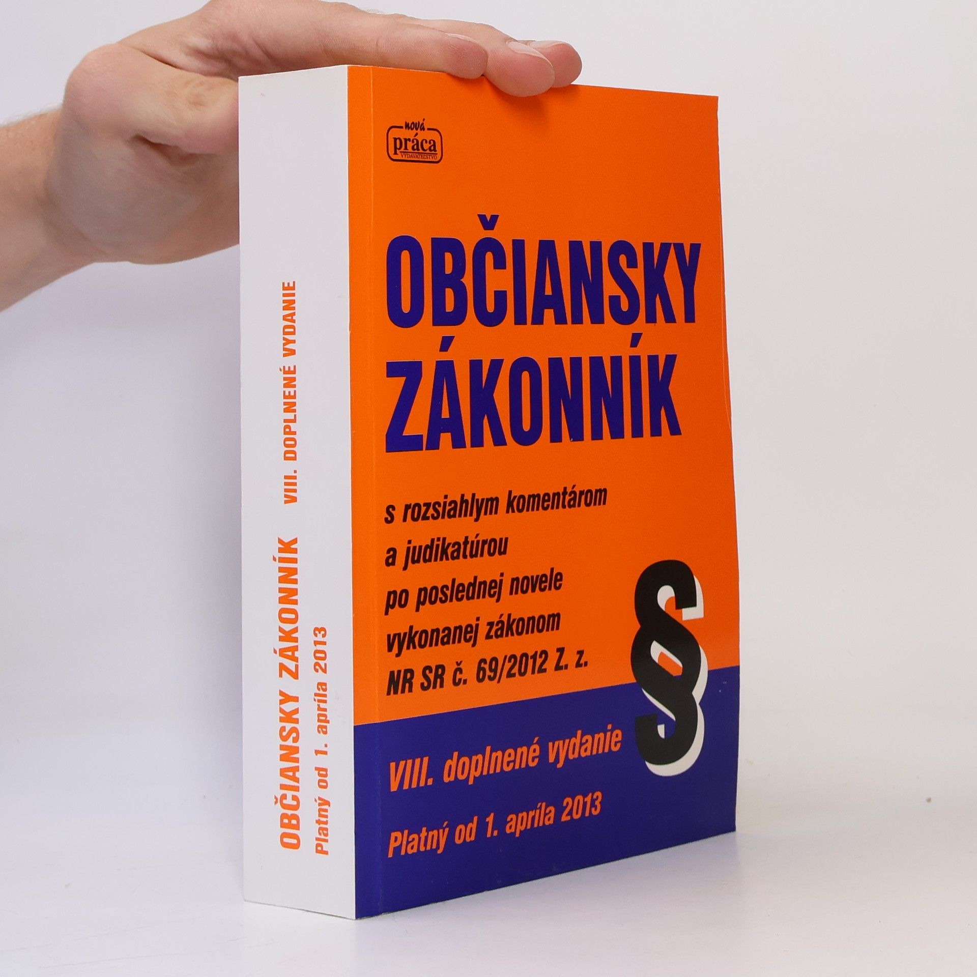 Nová práca Občiansky zákonník