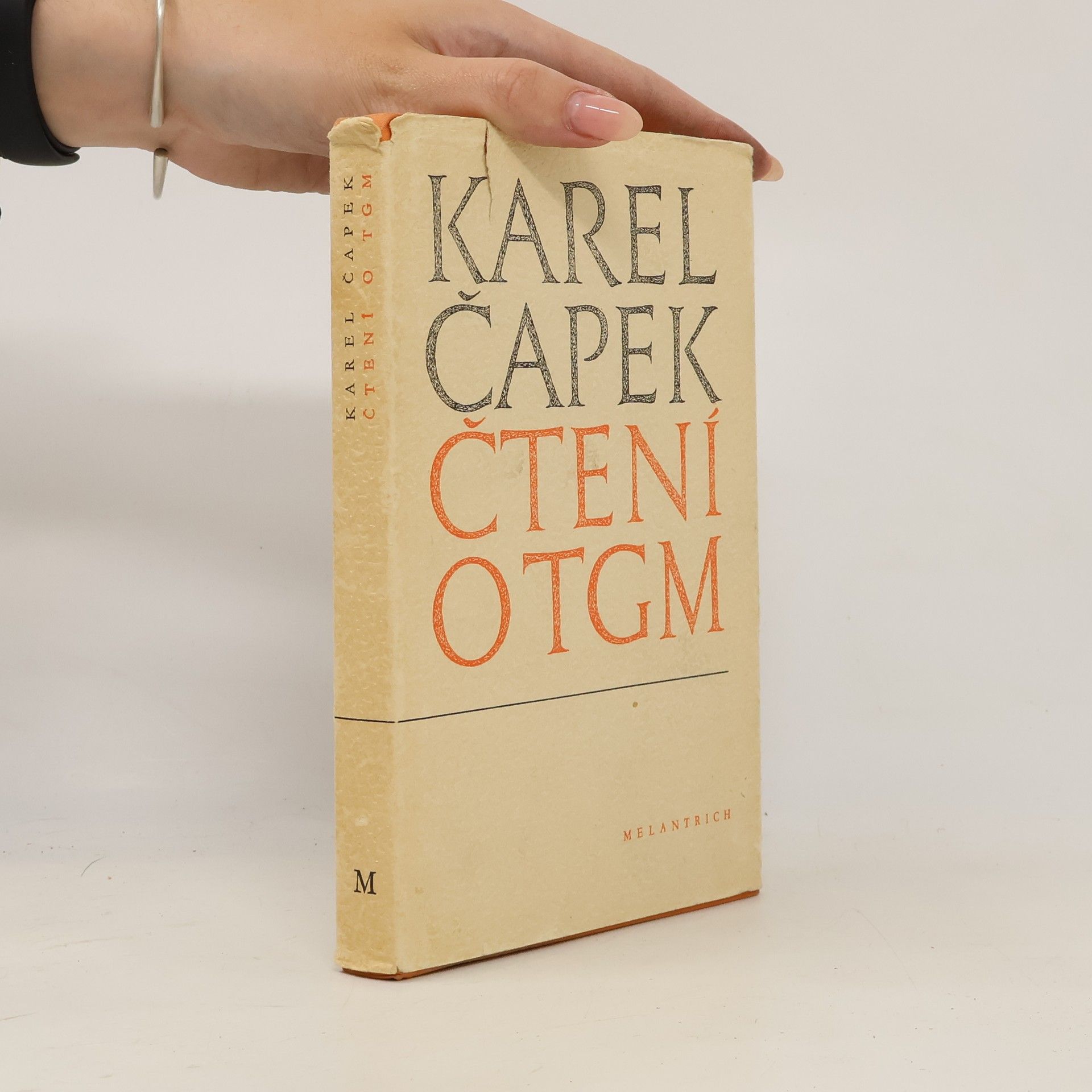Karel Čapek Čtení o T. G. Masarykovi