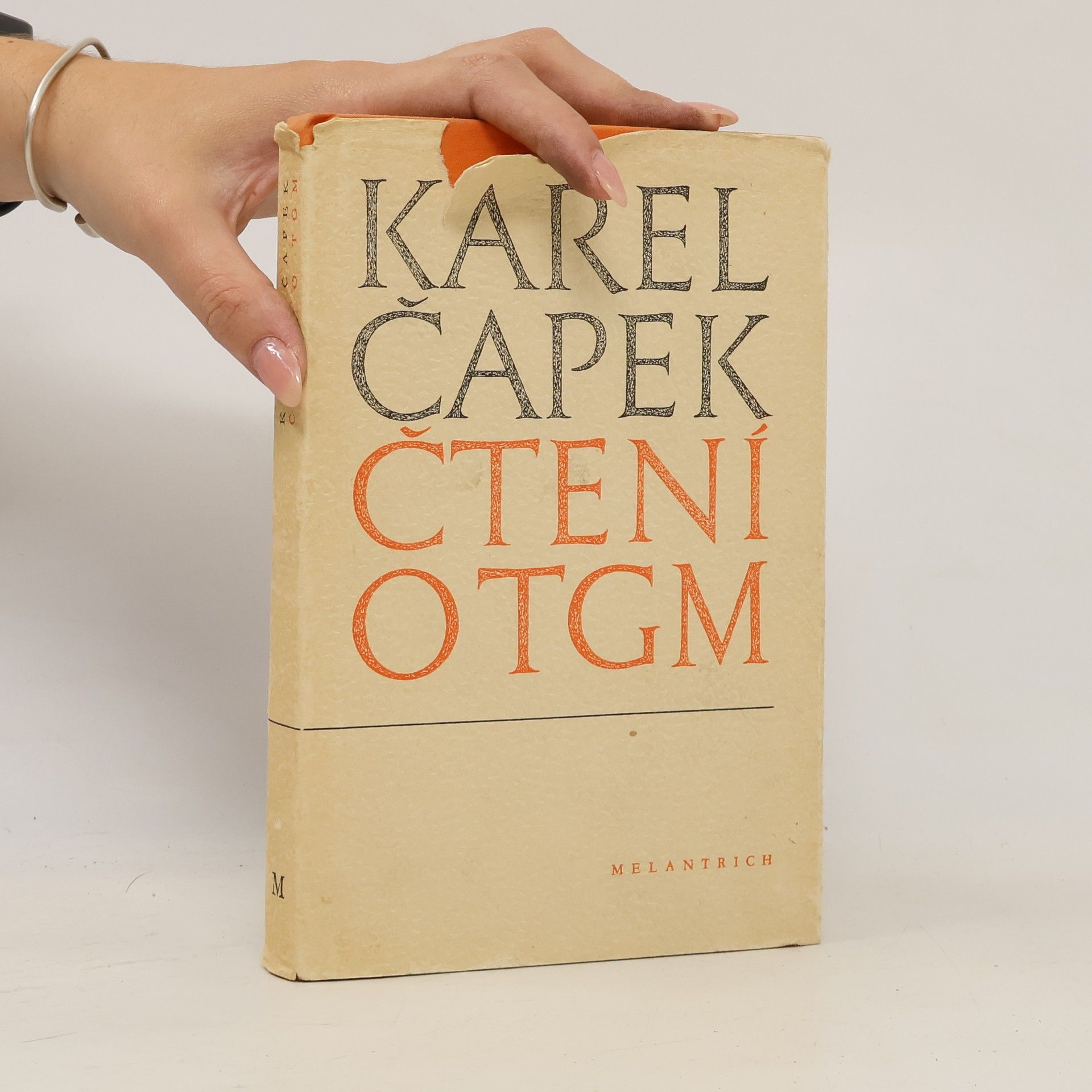 Karel Čapek Čtení o T. G. Masarykovi