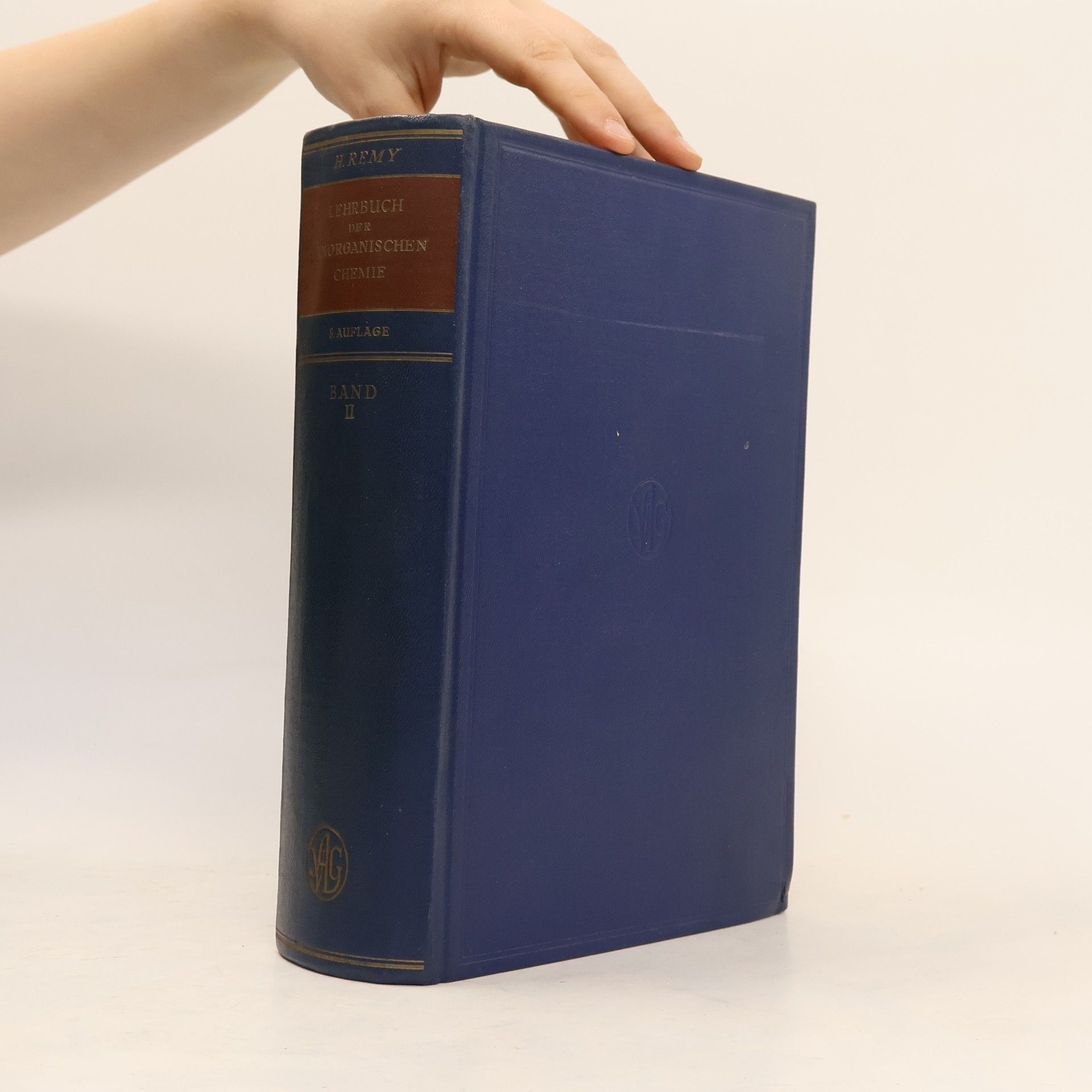 Heinrich Remy Lehrbuch der Anorganischen Chemie