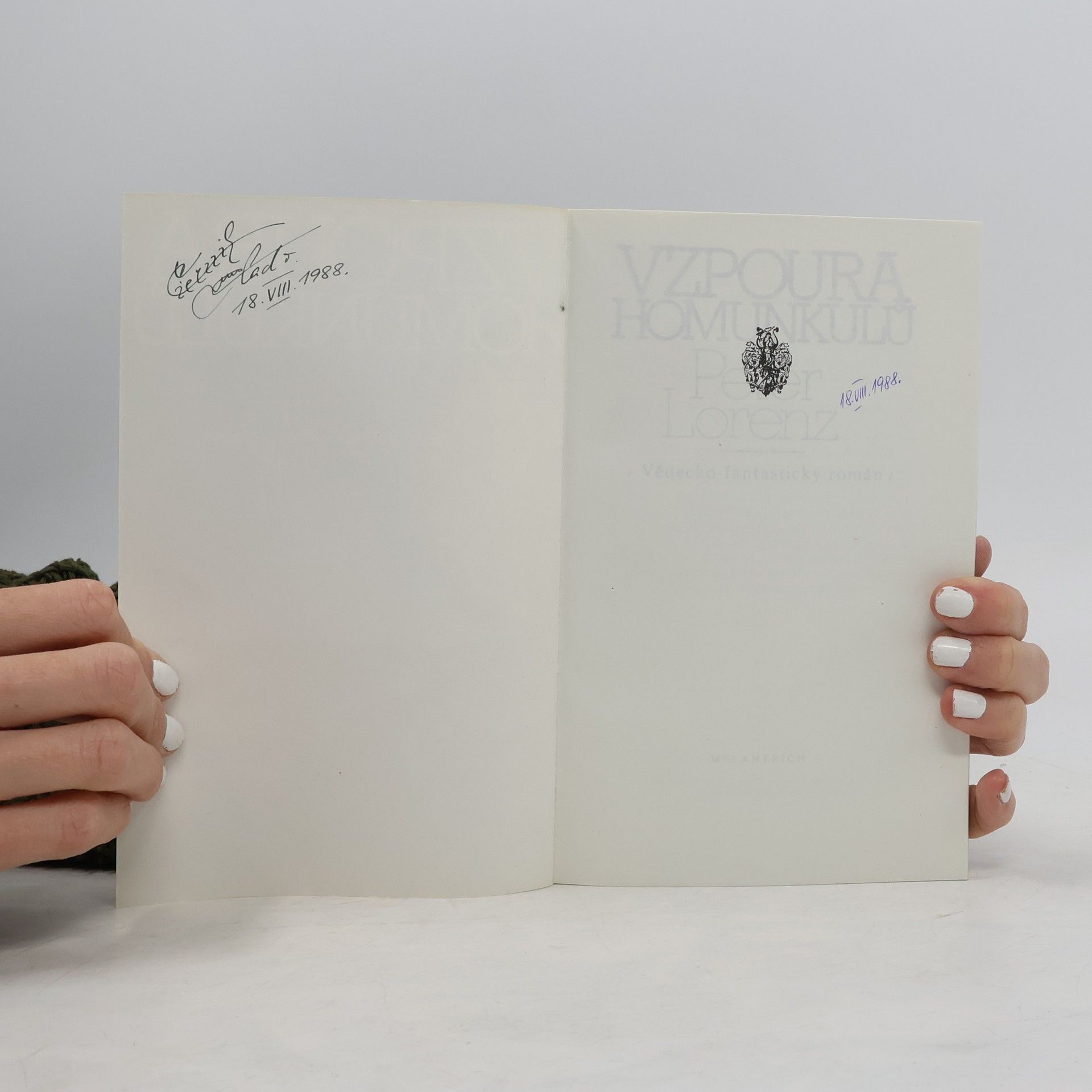 Peter-Lorenz Könen Vzpoura homunkulů