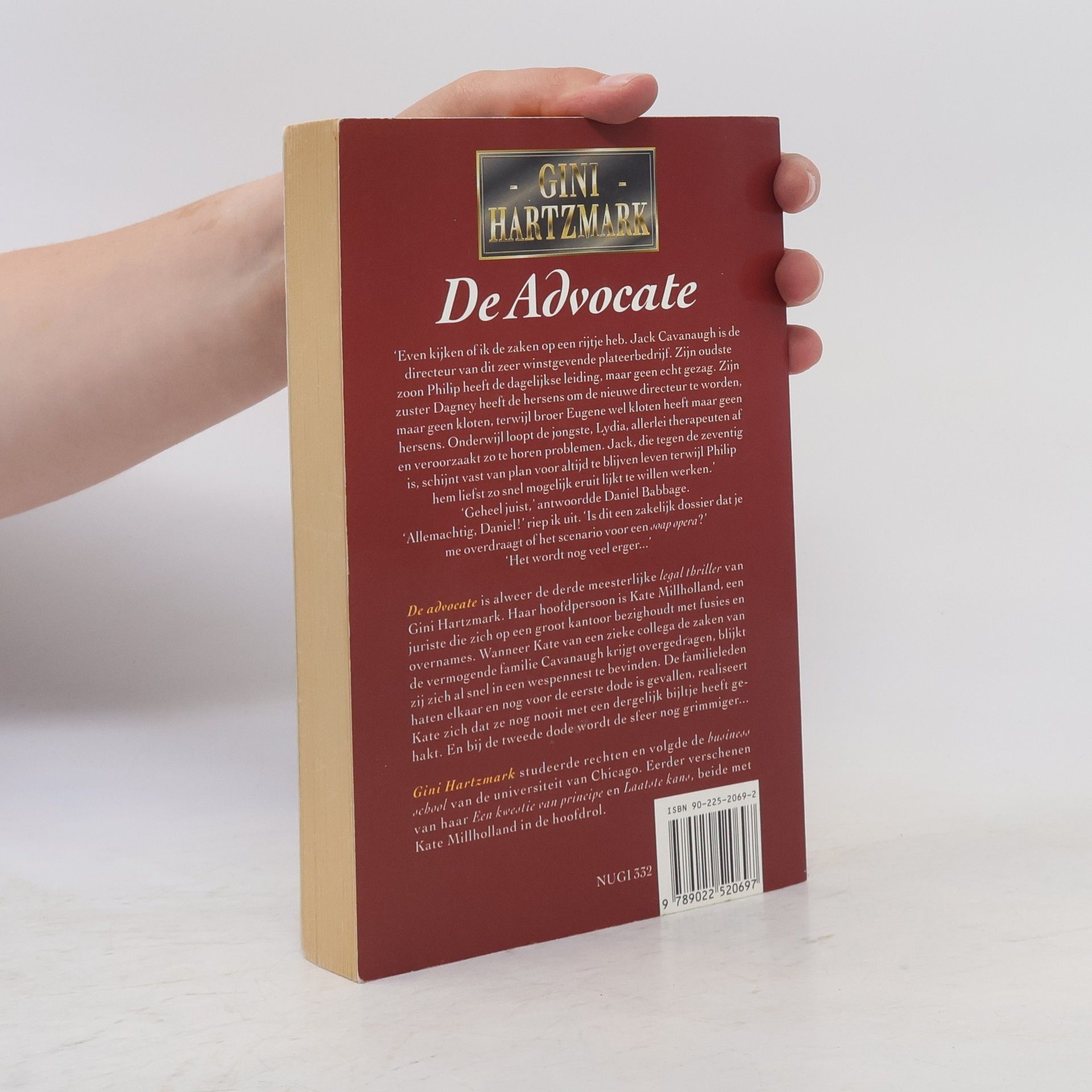 Gini Hartzmark De advocate