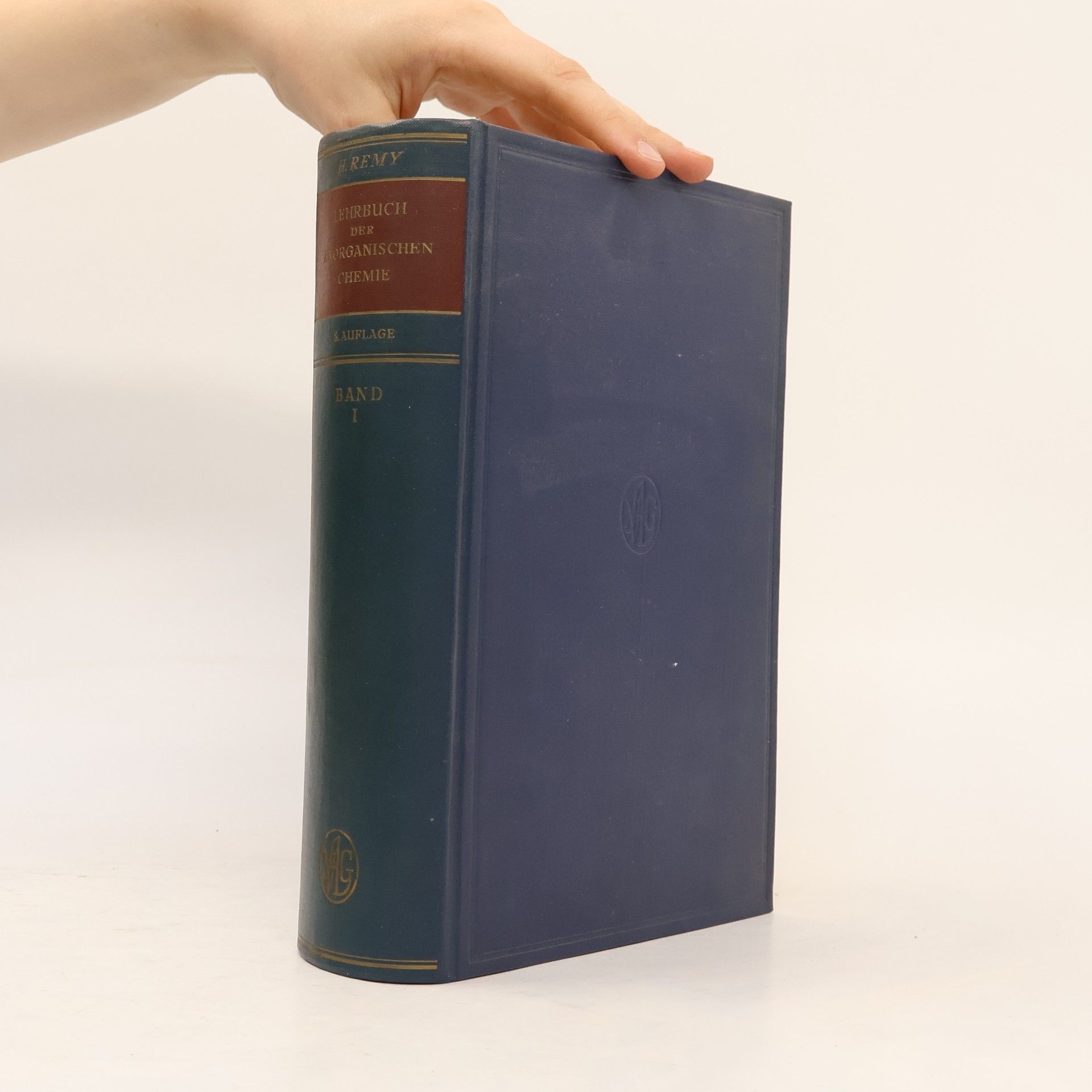 Heinrich Remy Lehrbuch der Anorganischen Chemie. Band I