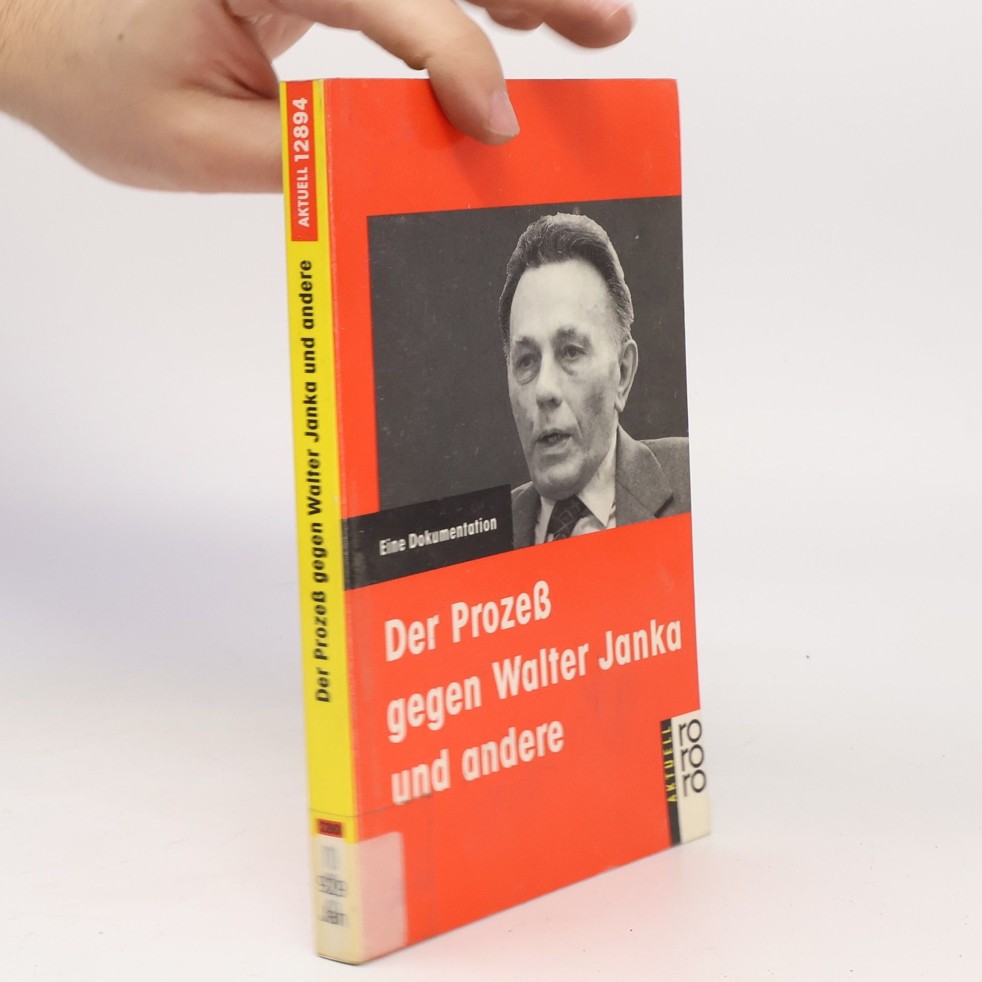 Brigitte Hoeft Der Prozess gegen Walter Janka und andere