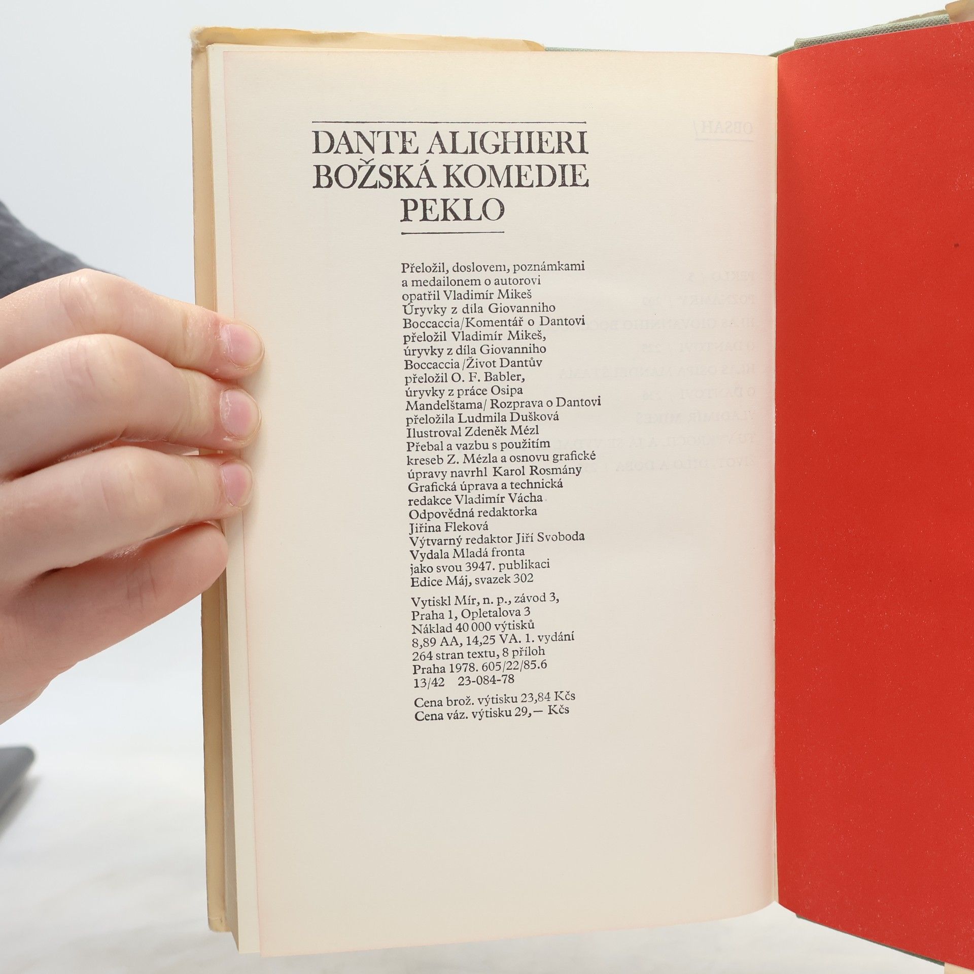 Dante Alighieri Božská komedie. Peklo