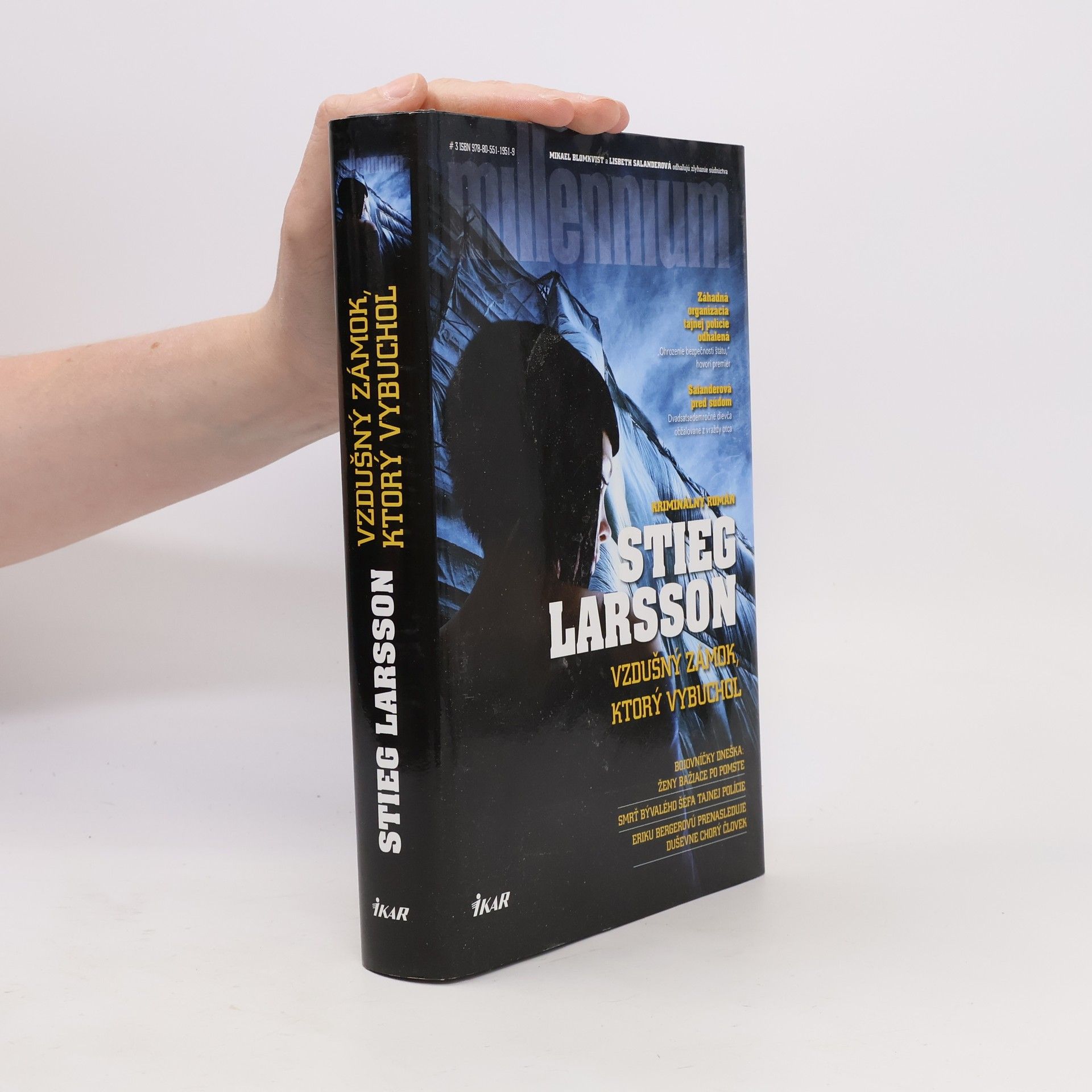 Stieg Larsson Vzdušný zámok, ktorý vybuchol
