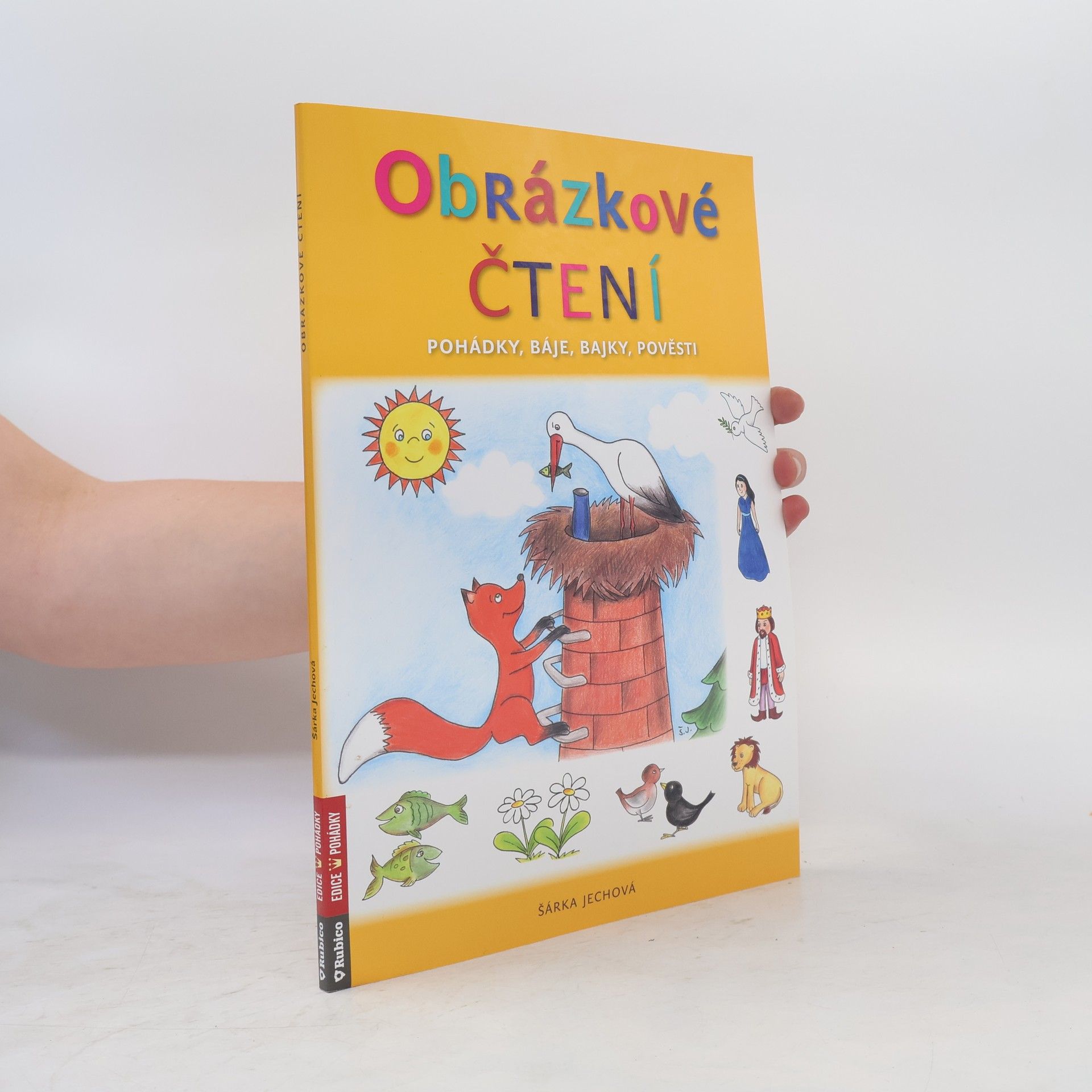 Šárka Jechová Obrázkové čtení - Pohádky, báje, bajky, pověsti