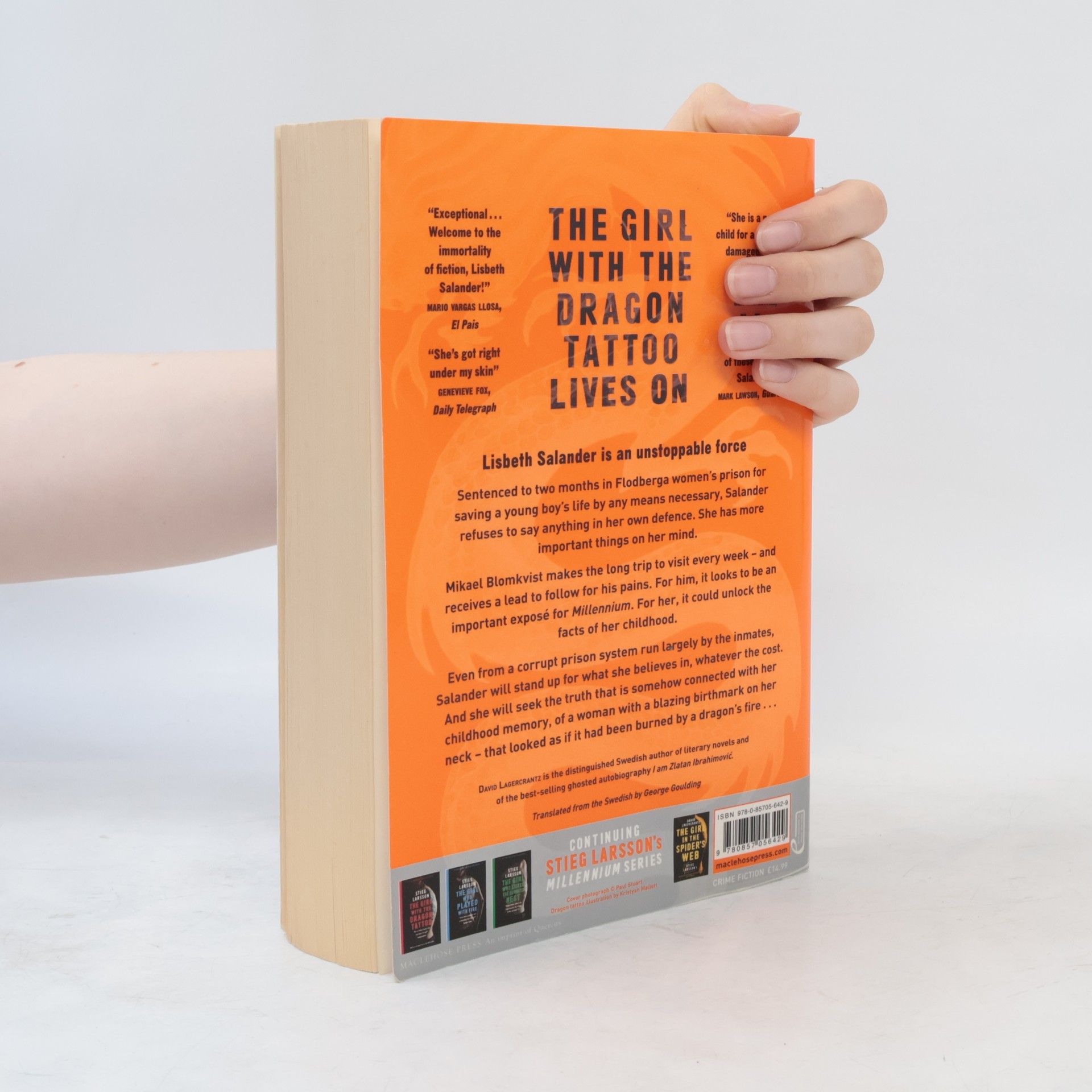 David Lagercrantz The girl who takes an eye for an eye