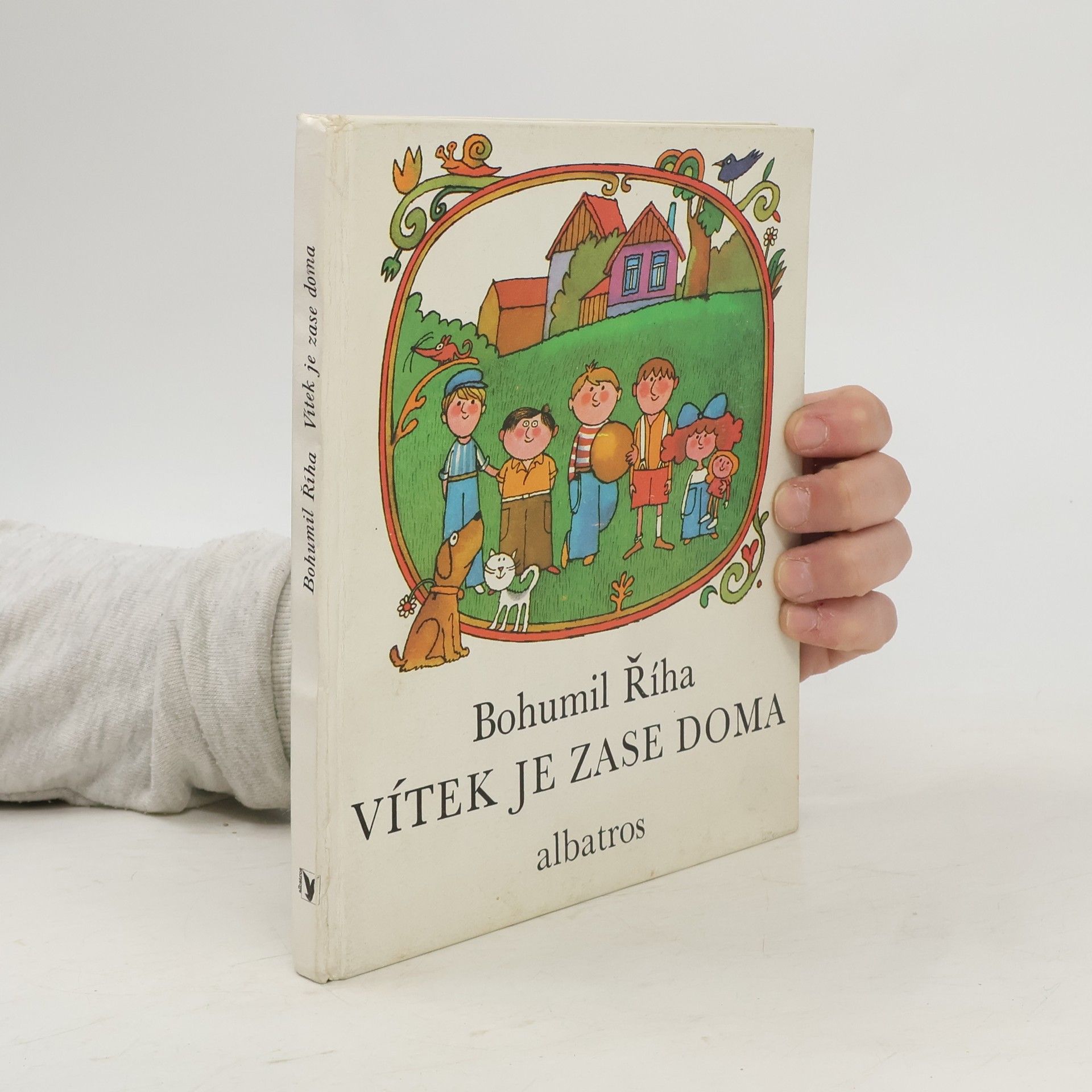 Bohumil Říha Vítek je zase doma