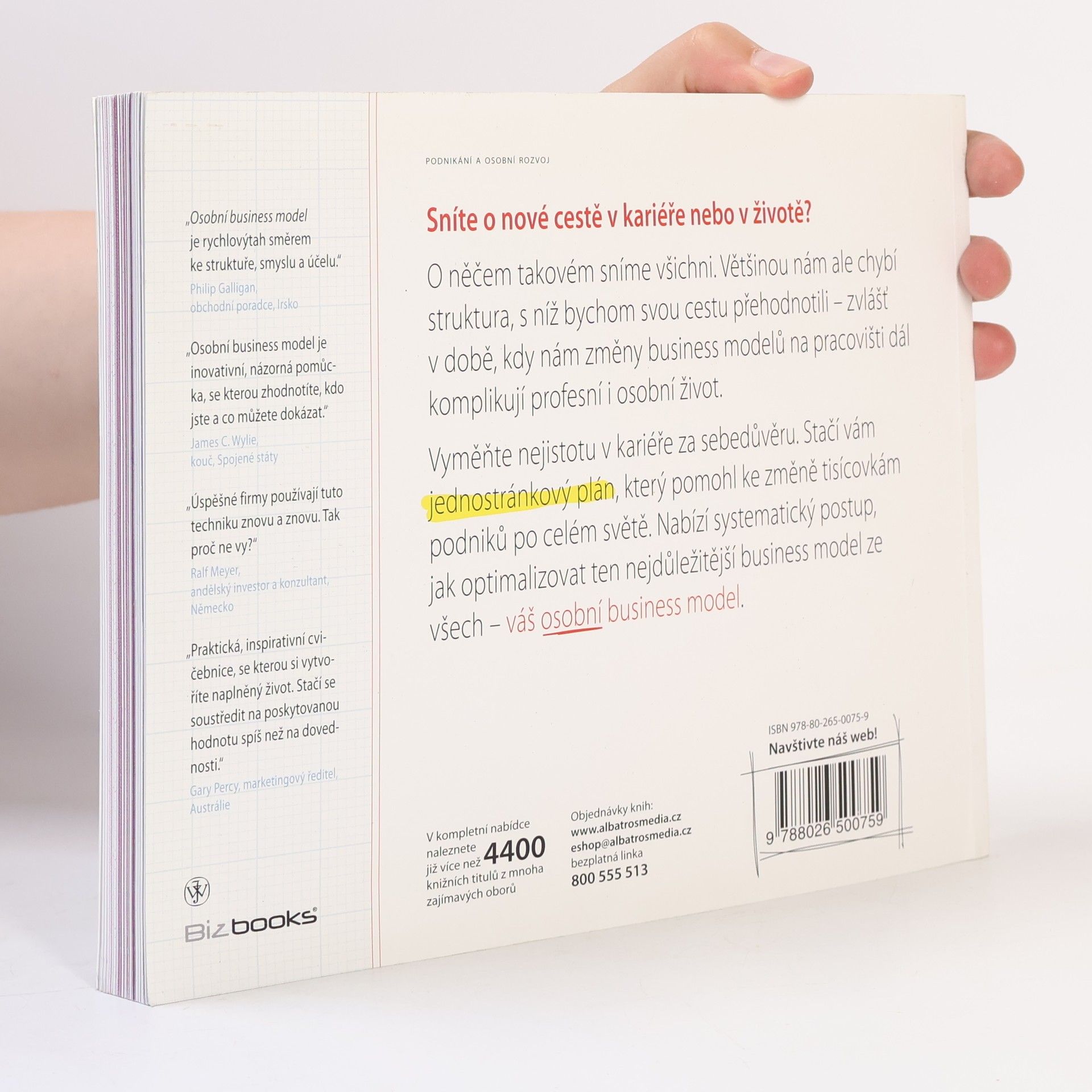 Tim Clark Osobní business model: Jednoduchá metoda, jak vylepšit svůj život a nastartovat kariéru