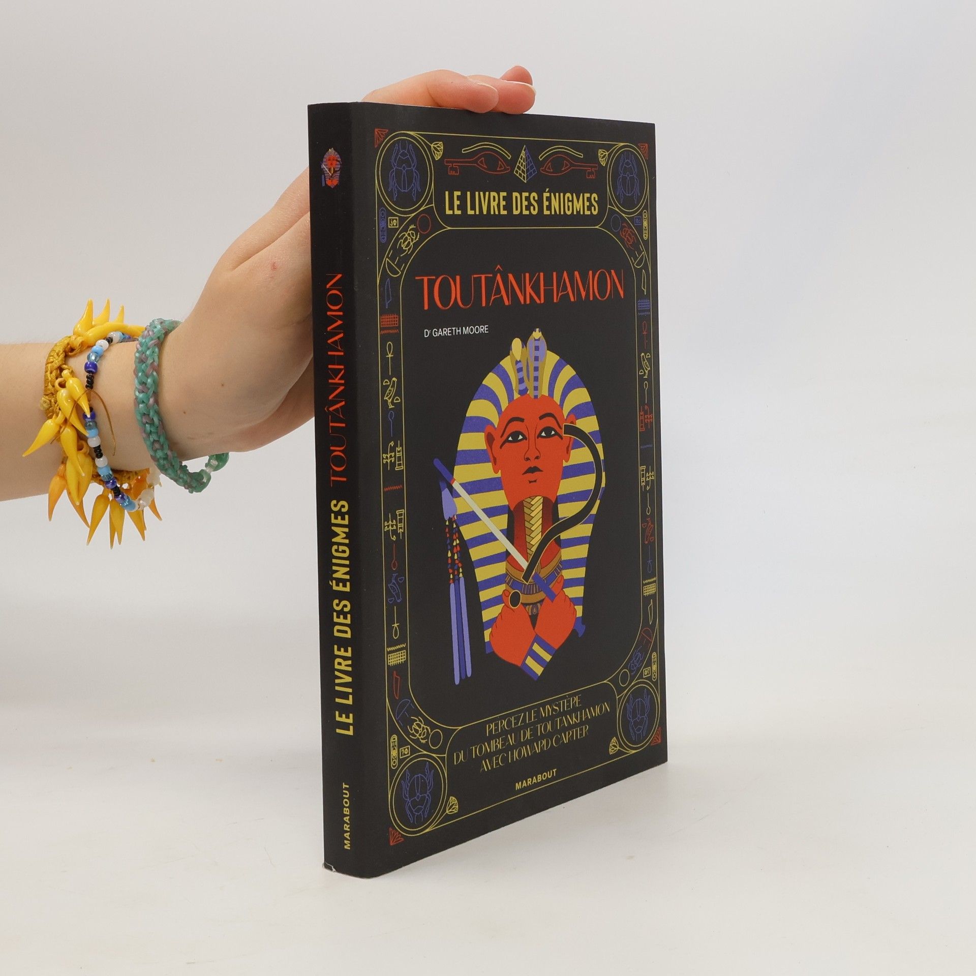 Le livre des énigmes Toutânkhamon