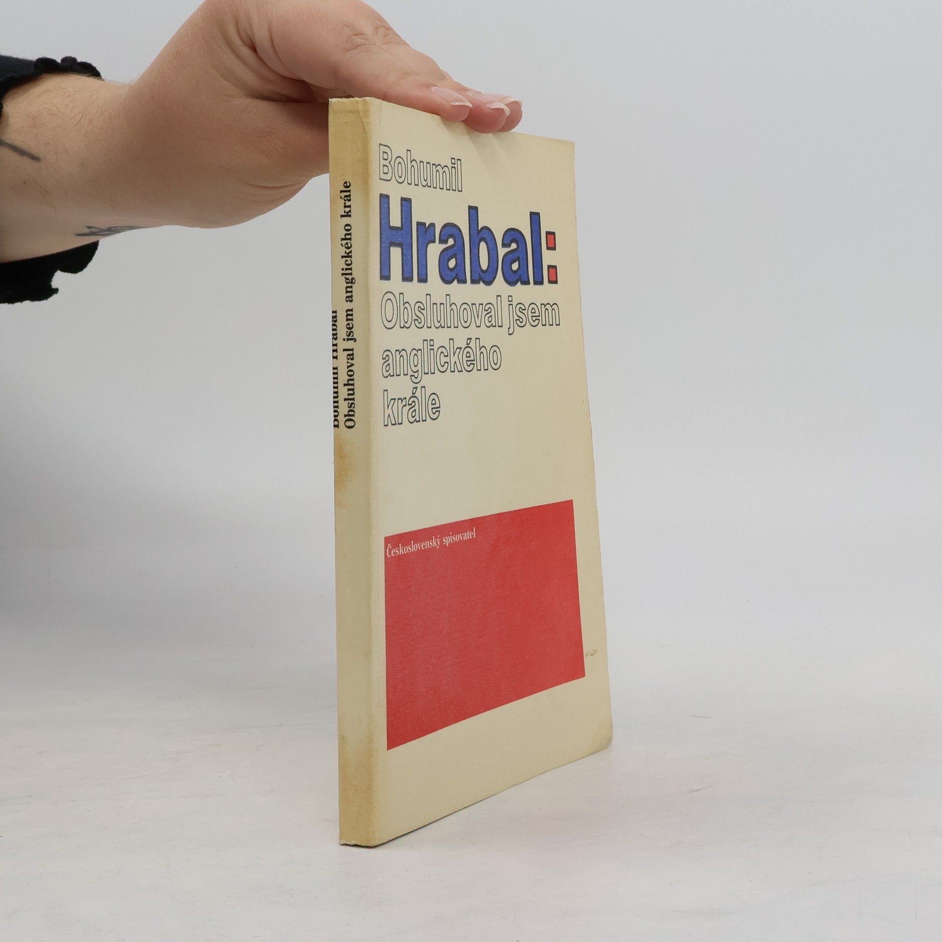 Bohumil Hrabal Obsluhoval jsem anglického krále