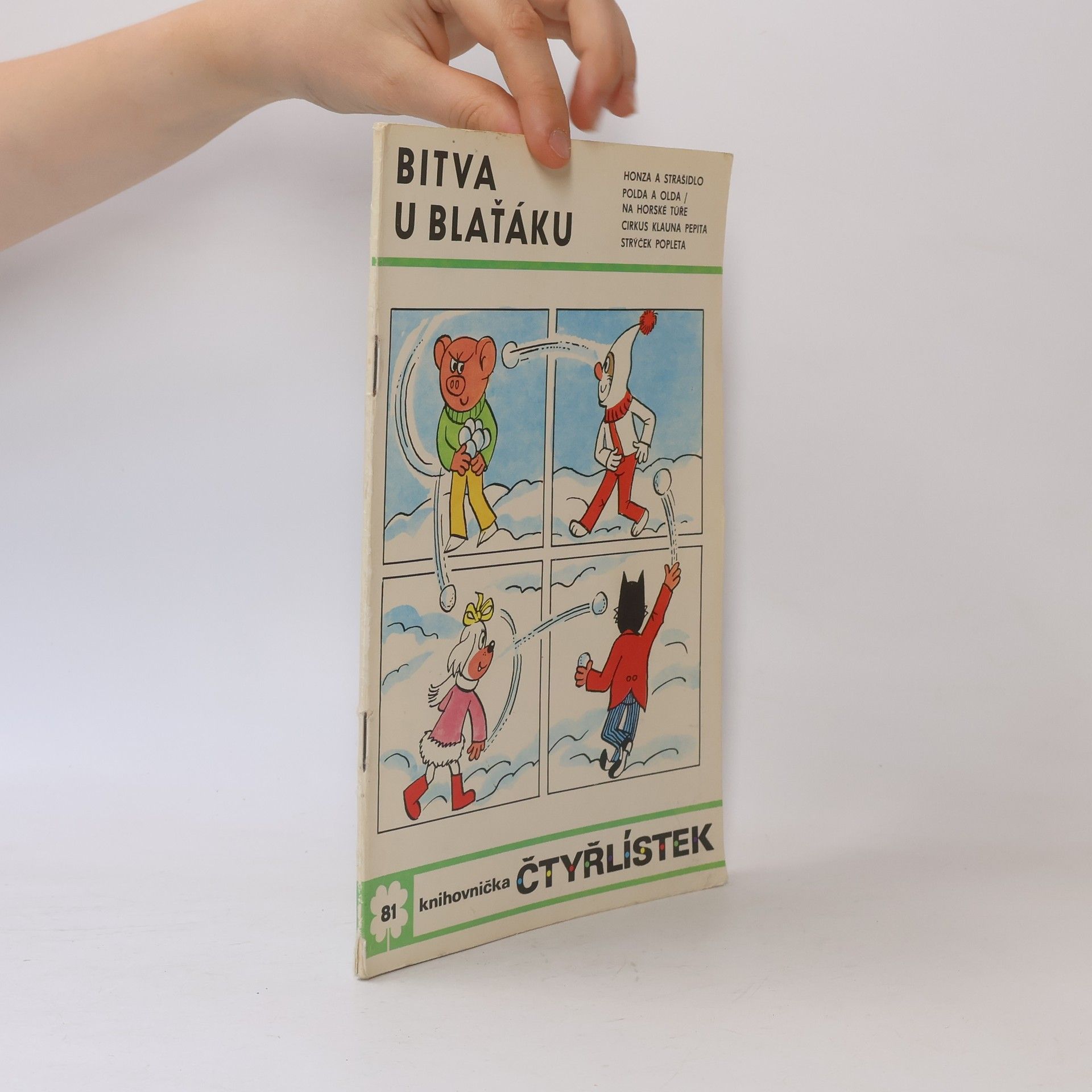 Ljuba Štíplová Čtyřlístek 81. Bitva u Blaťáku