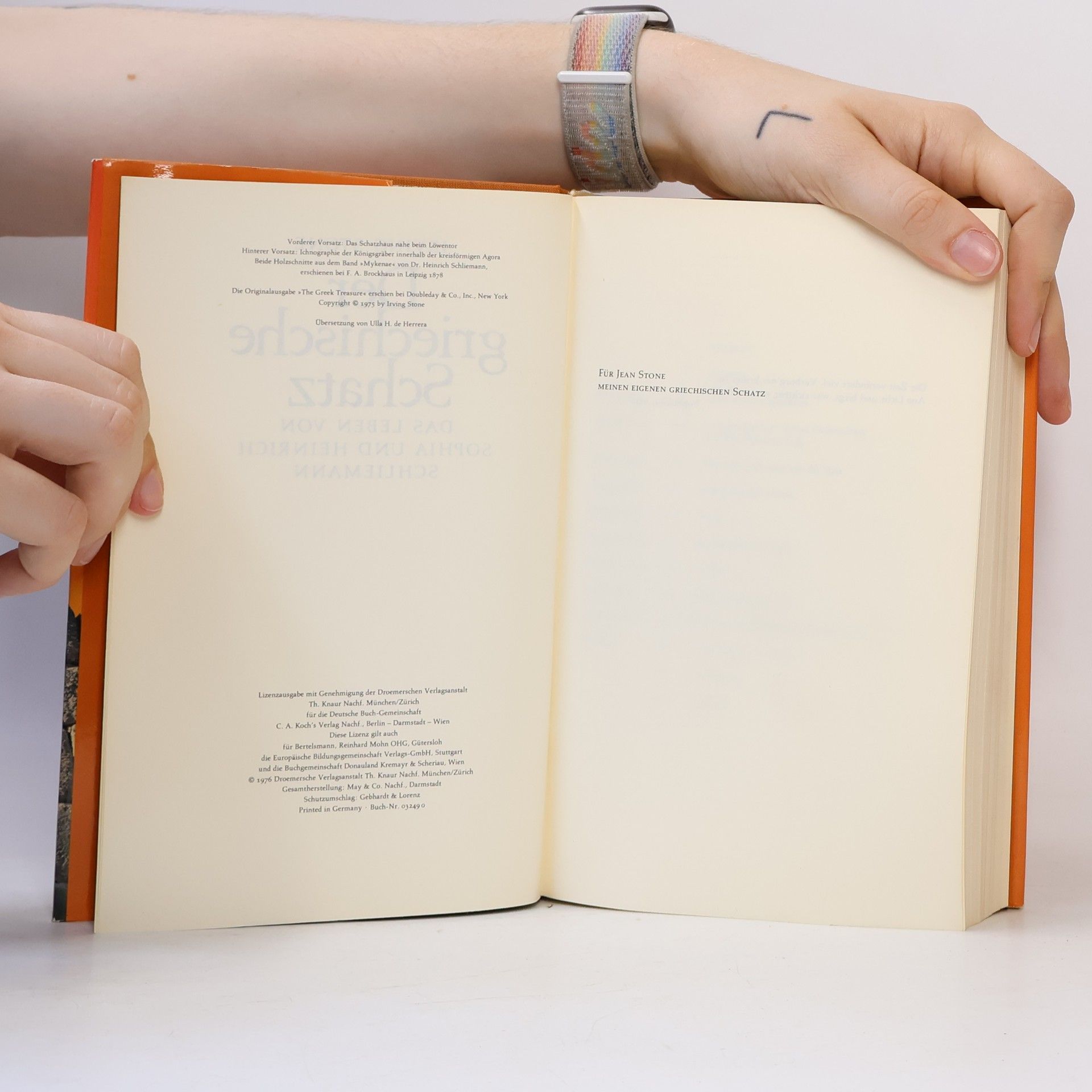 Irving Stone Der griechische Schatz