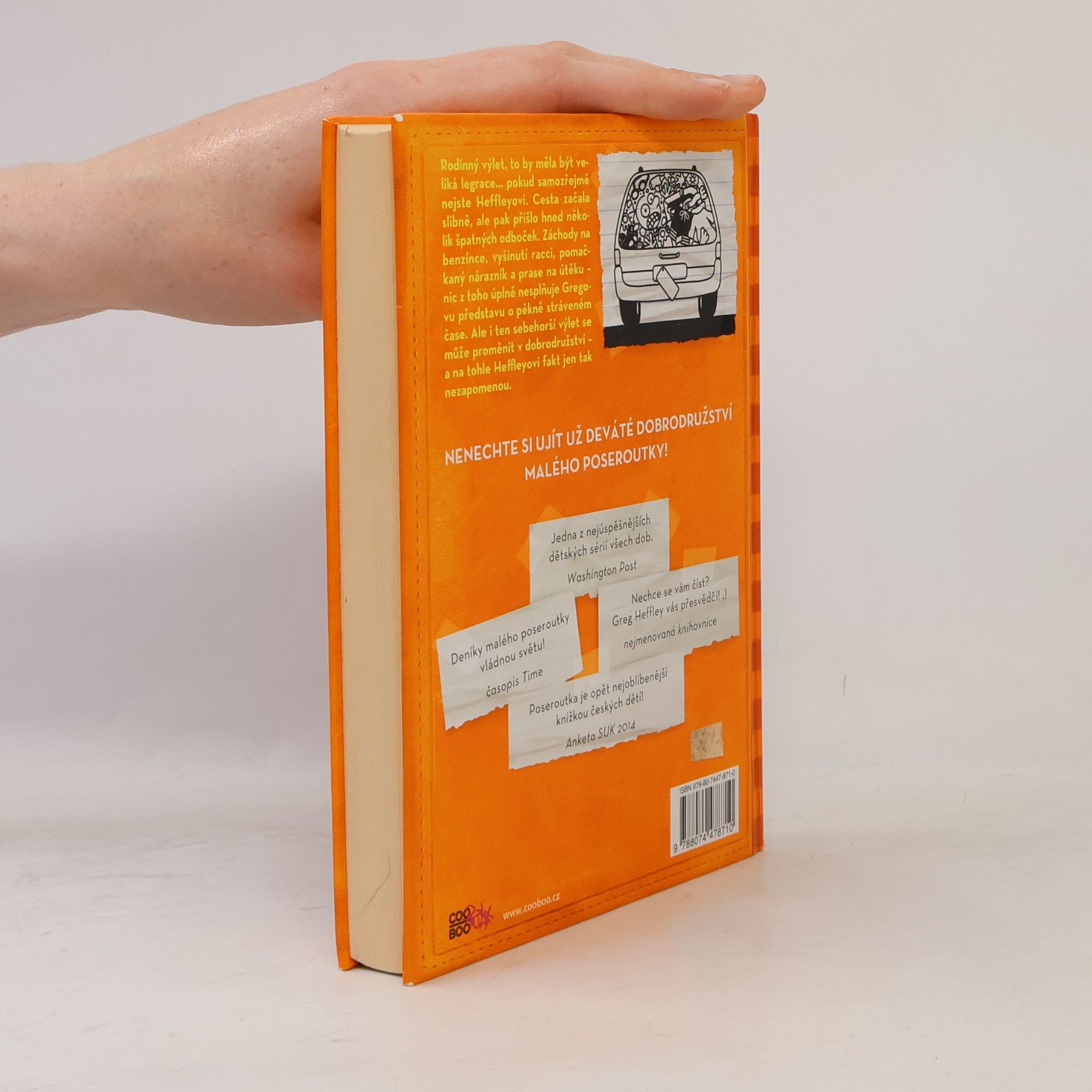 Jeff Kinney Deník malého poseroutky 9. Výlet za všechny peníze