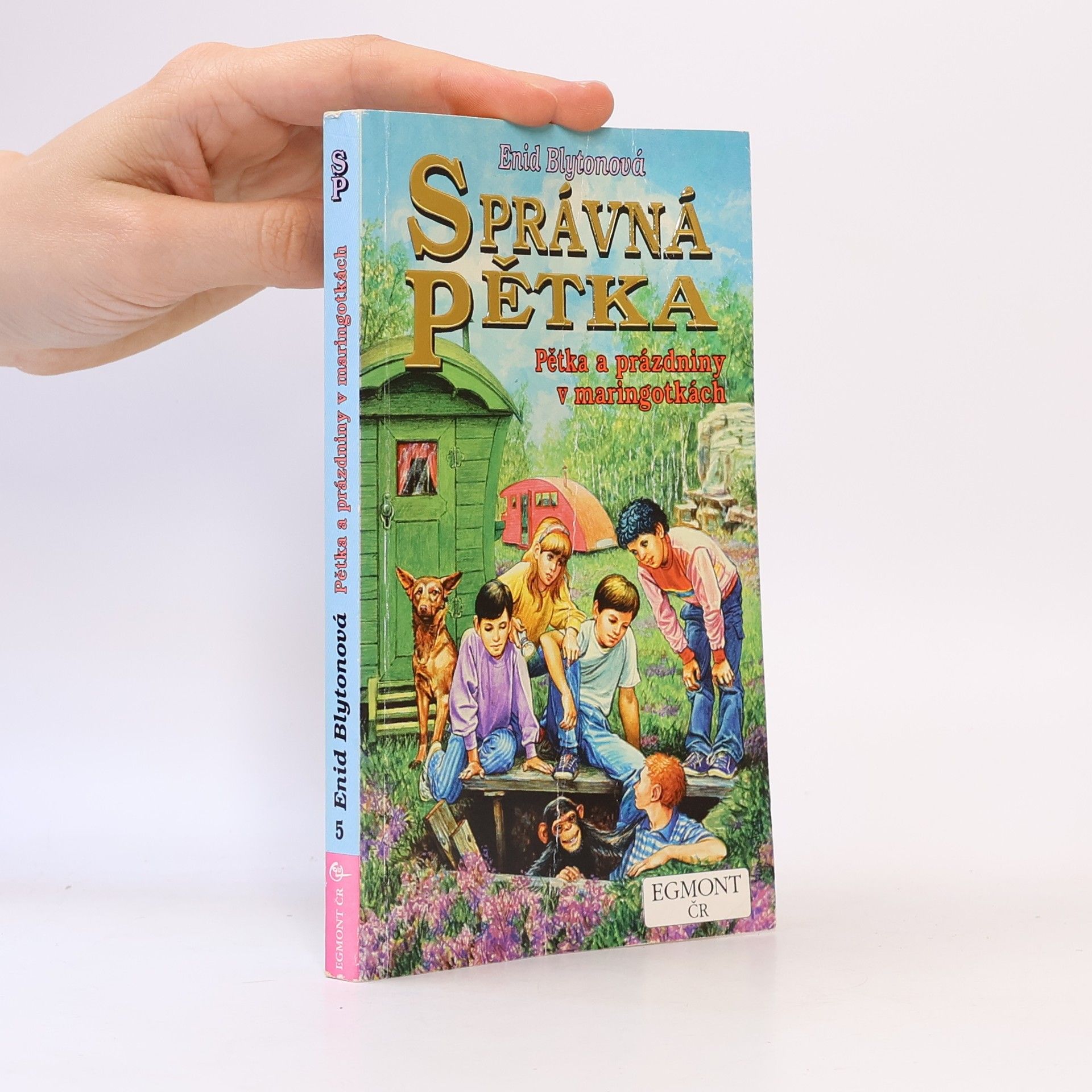 Enid Blyton Správná pětka: Pětka a prázdniny v maringotkách