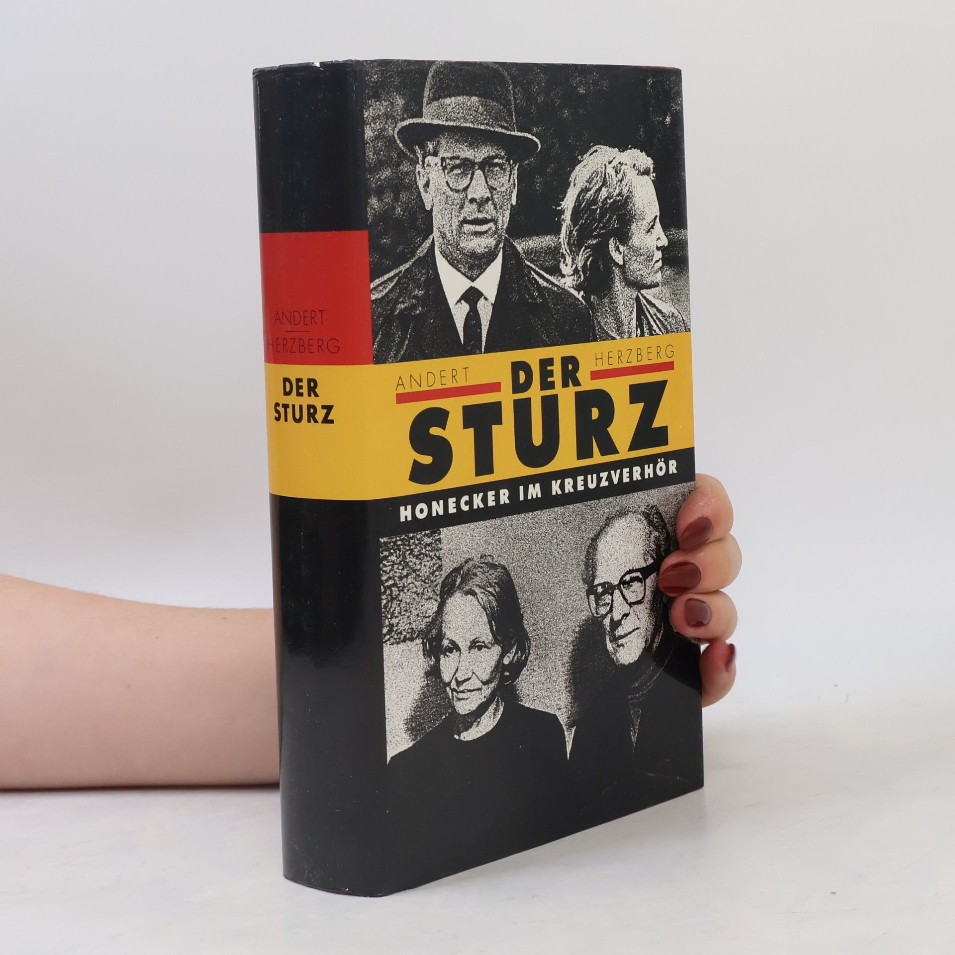 Wolfgang Herzberg Der Sturz : Erich Honecker im Kreuzverhör