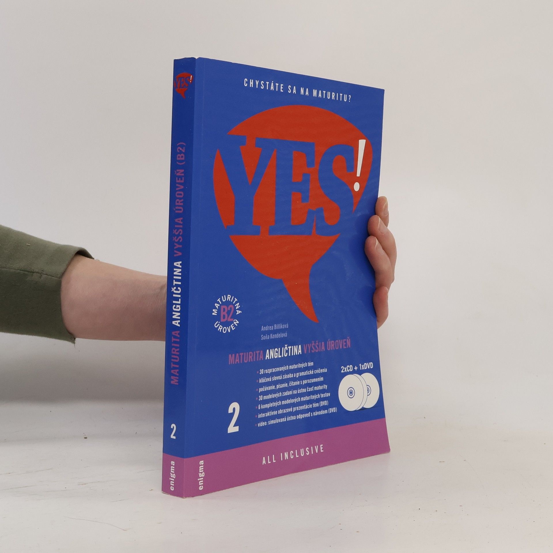 Collectif d'auteurs Yes! Maturita angličtina vyššia úroveň 2