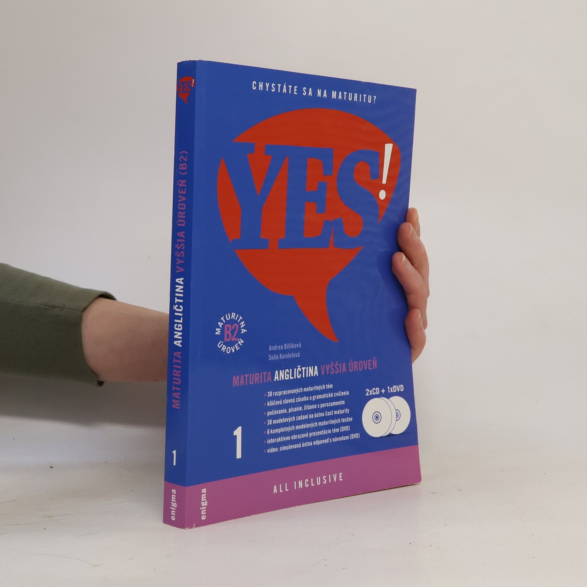 Collectif d'auteurs Yes! Maturita angličtina vyššia úroveň (B2) - Audio/Video k cvičebnici